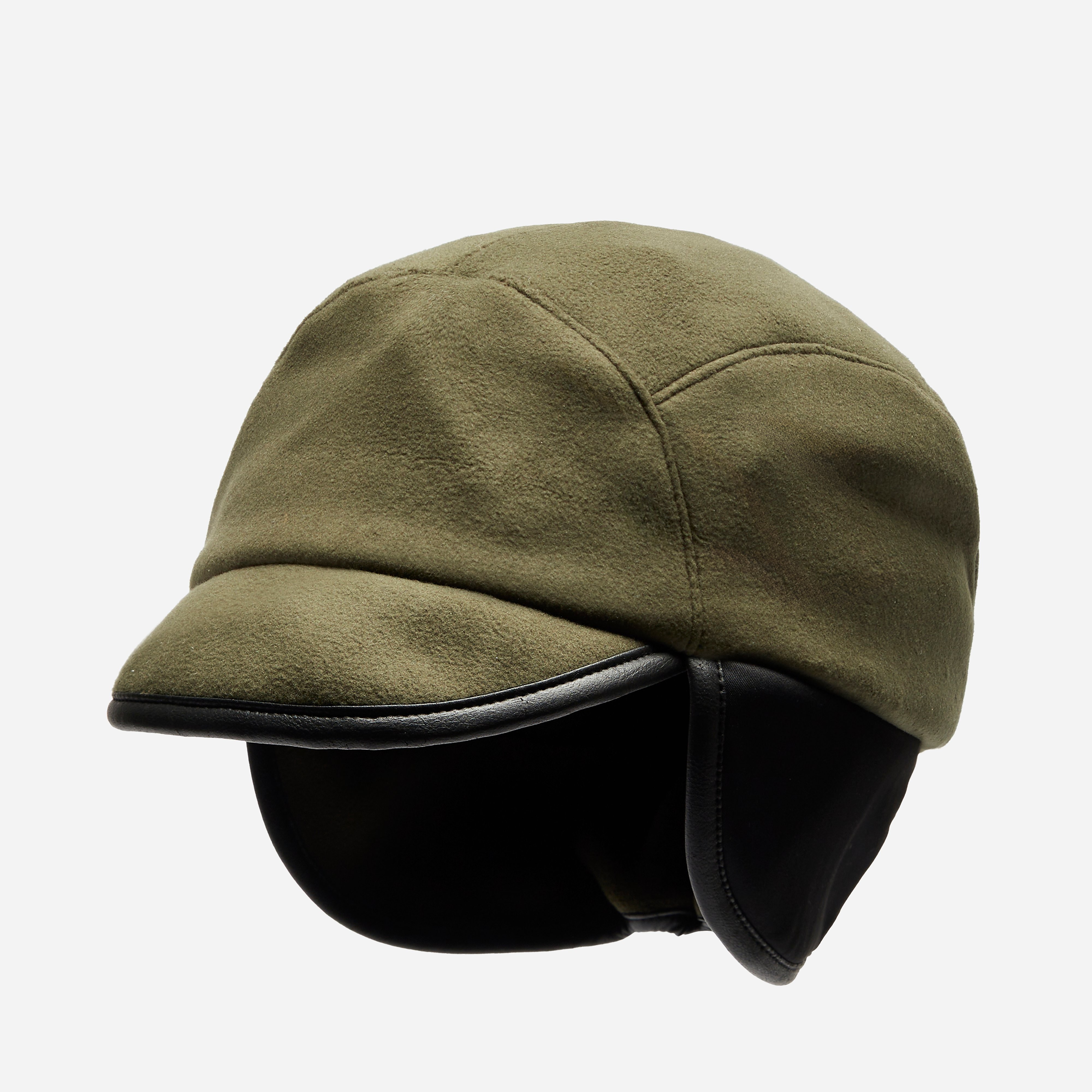 South2 West8 Bird Shooting Cap, Plive - Curated Menswear