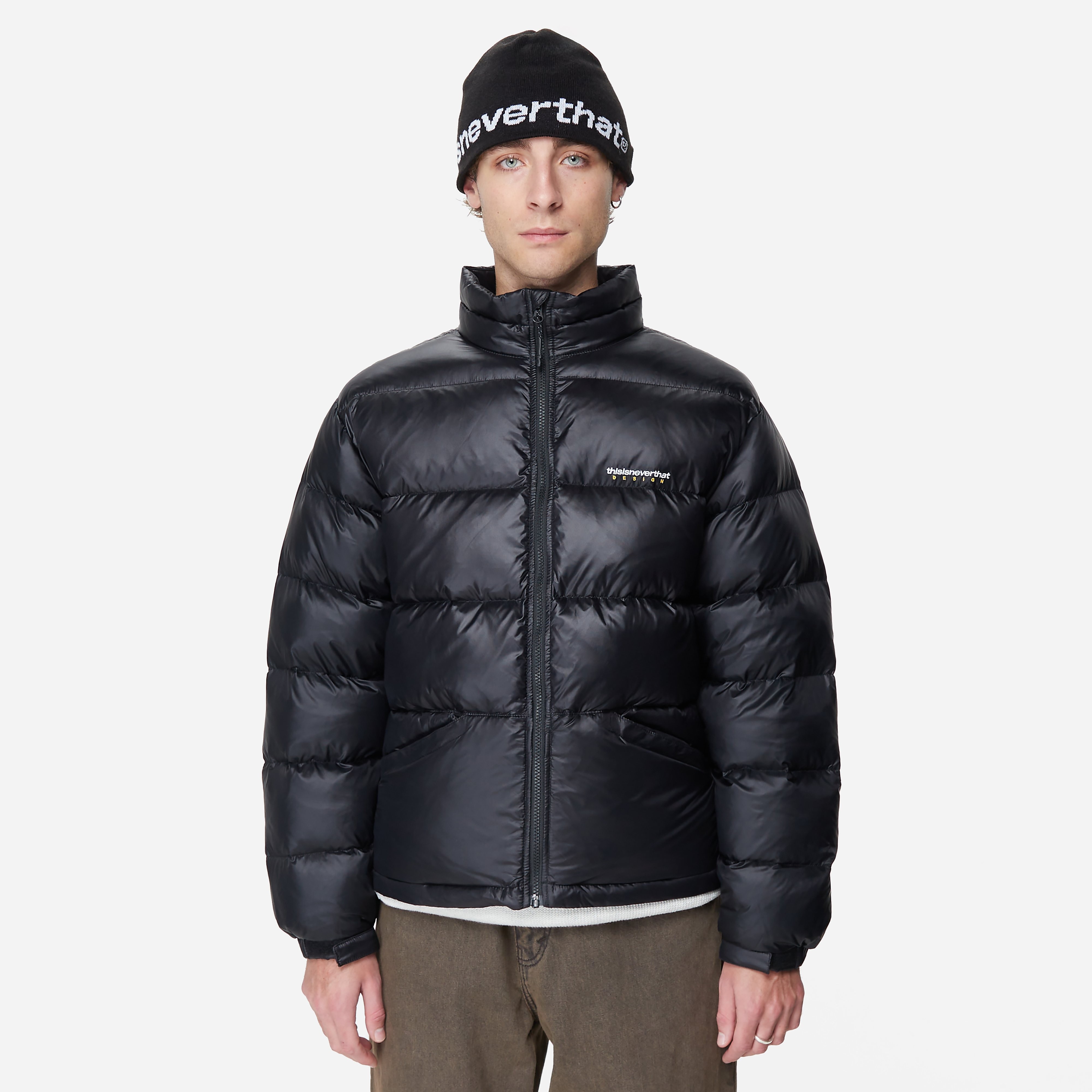 Thisisneverthat DSN Puffer Jacket, Black - Curated Menswear