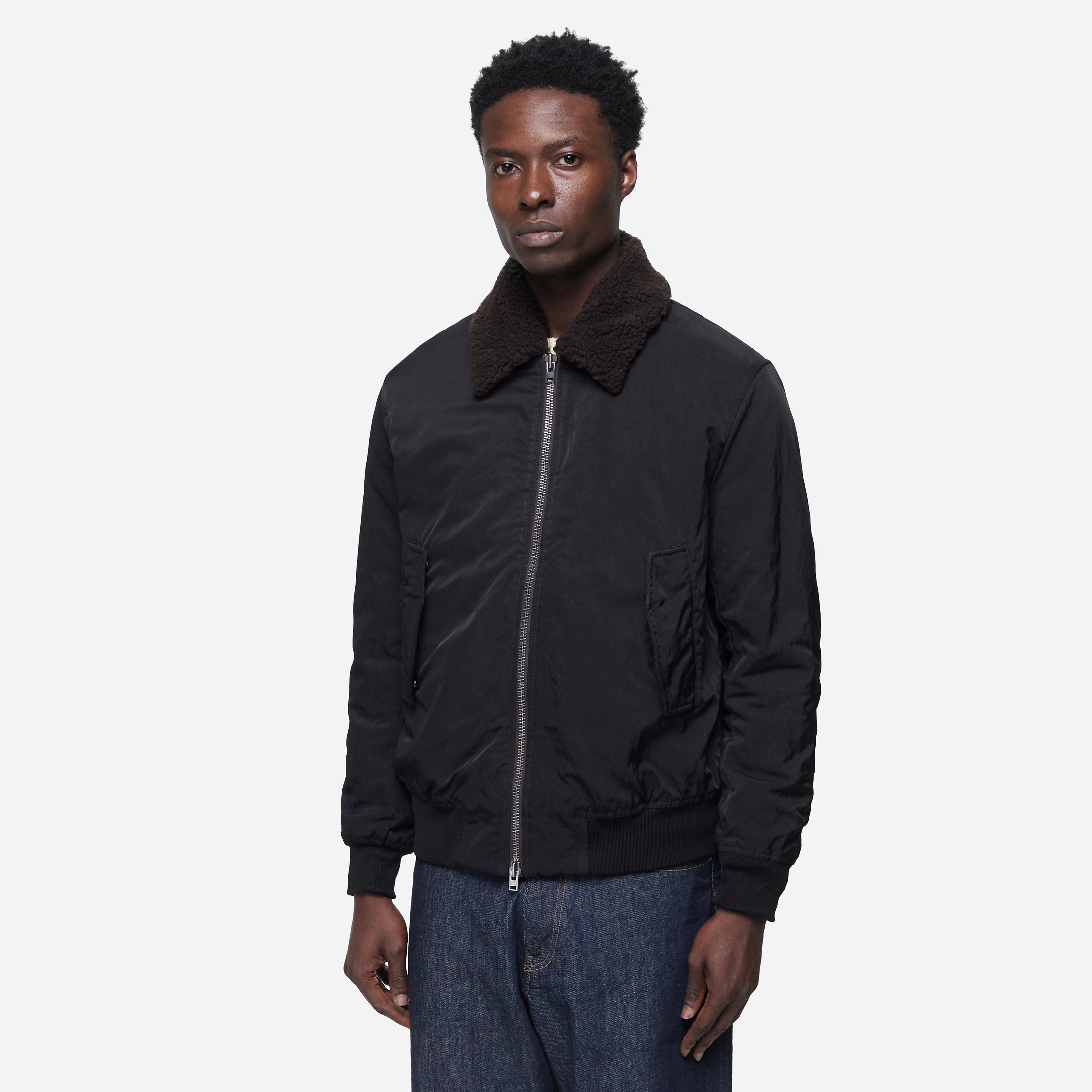 Closed Flight jacket, Ebony