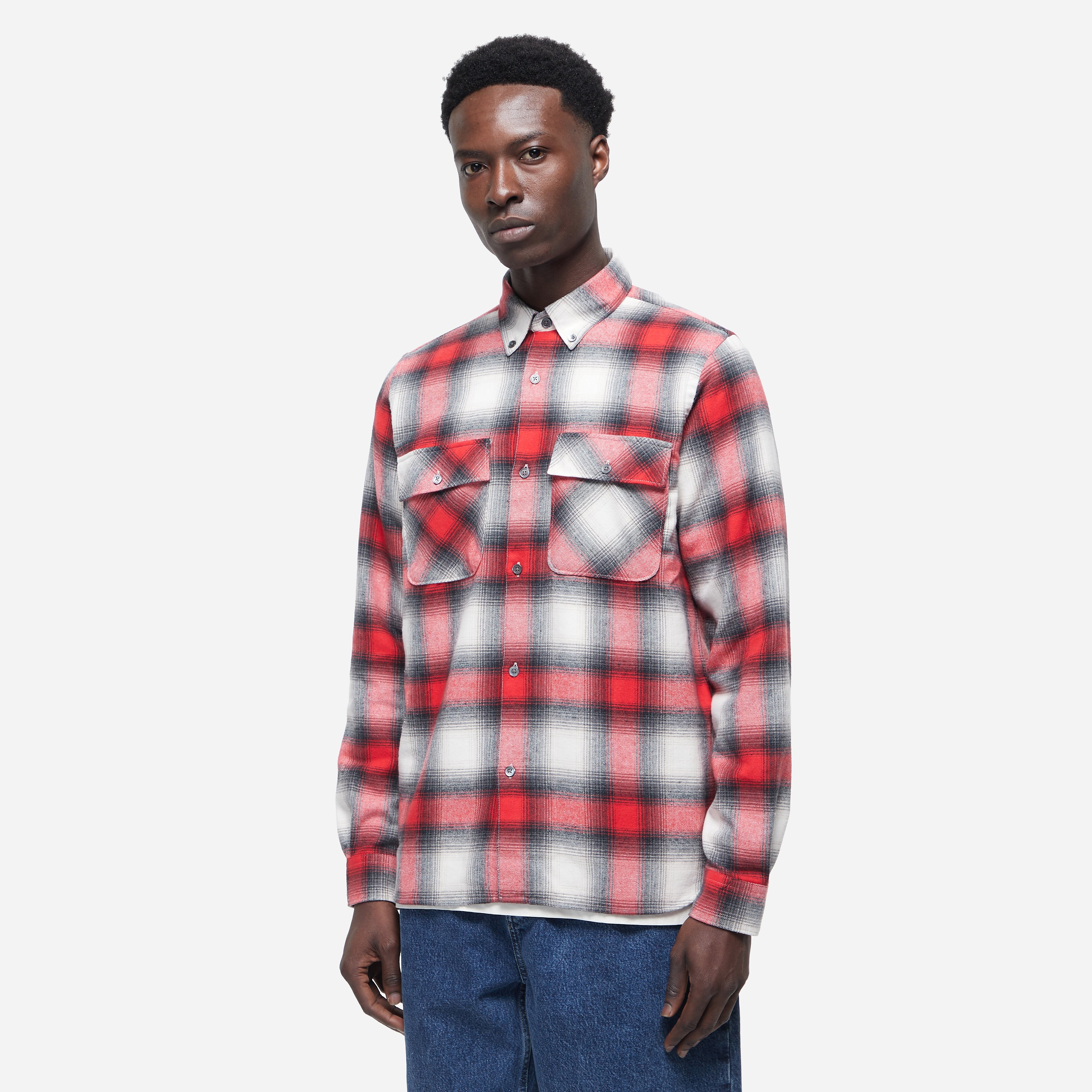 Closed Lumberjack Shirt, Red