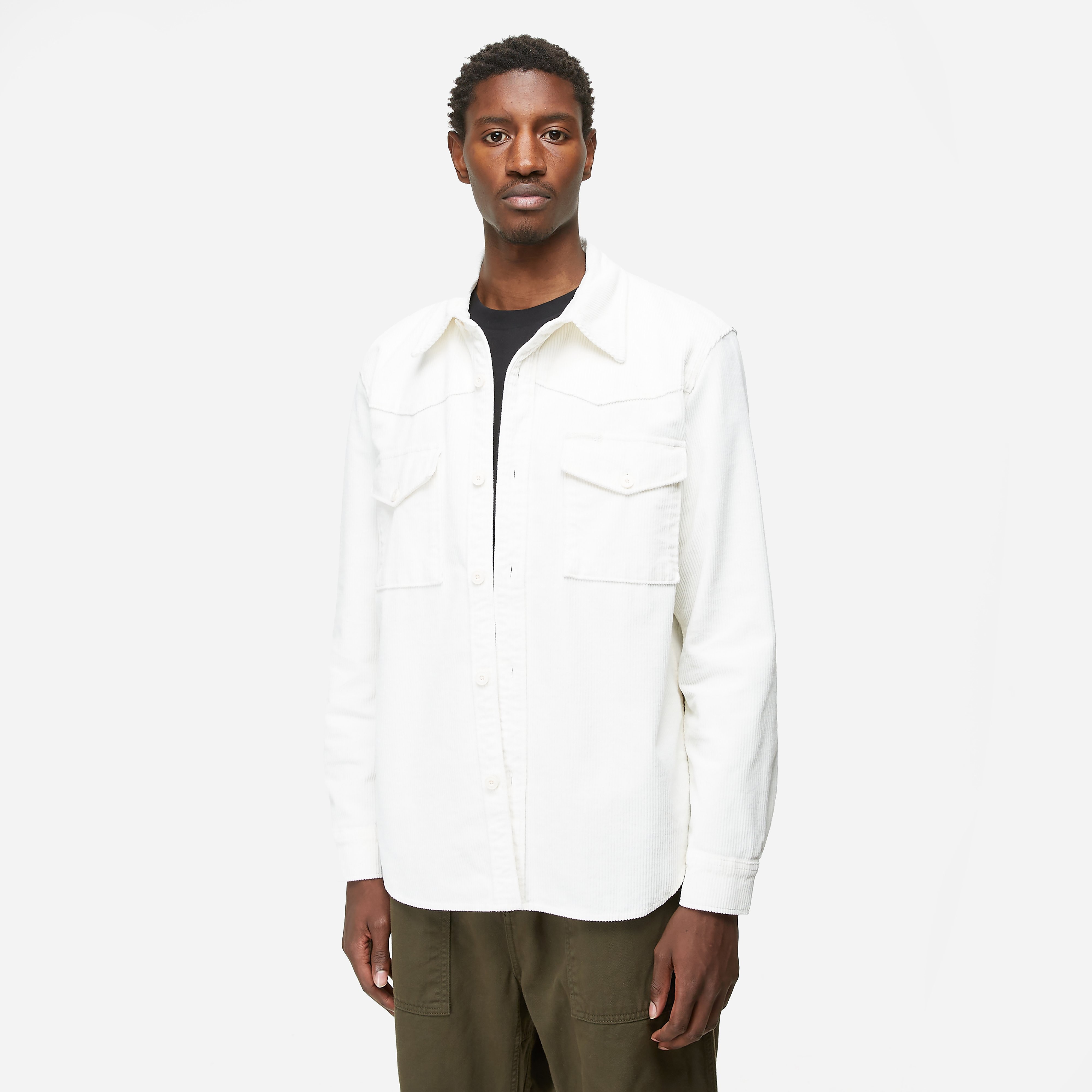Closed Cord Overshirt, ECRU