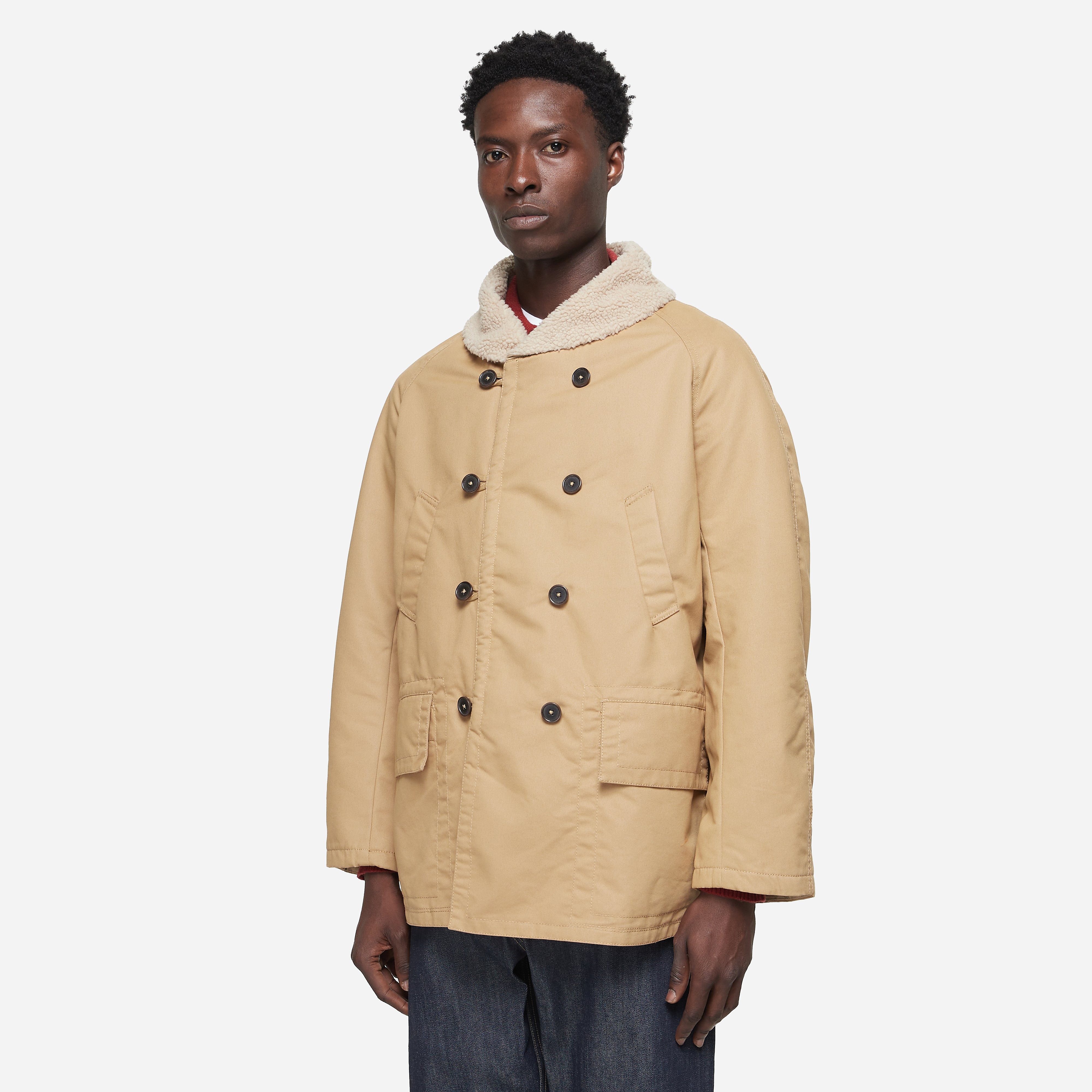 Universal Works Mackinaw Jacket, Sand