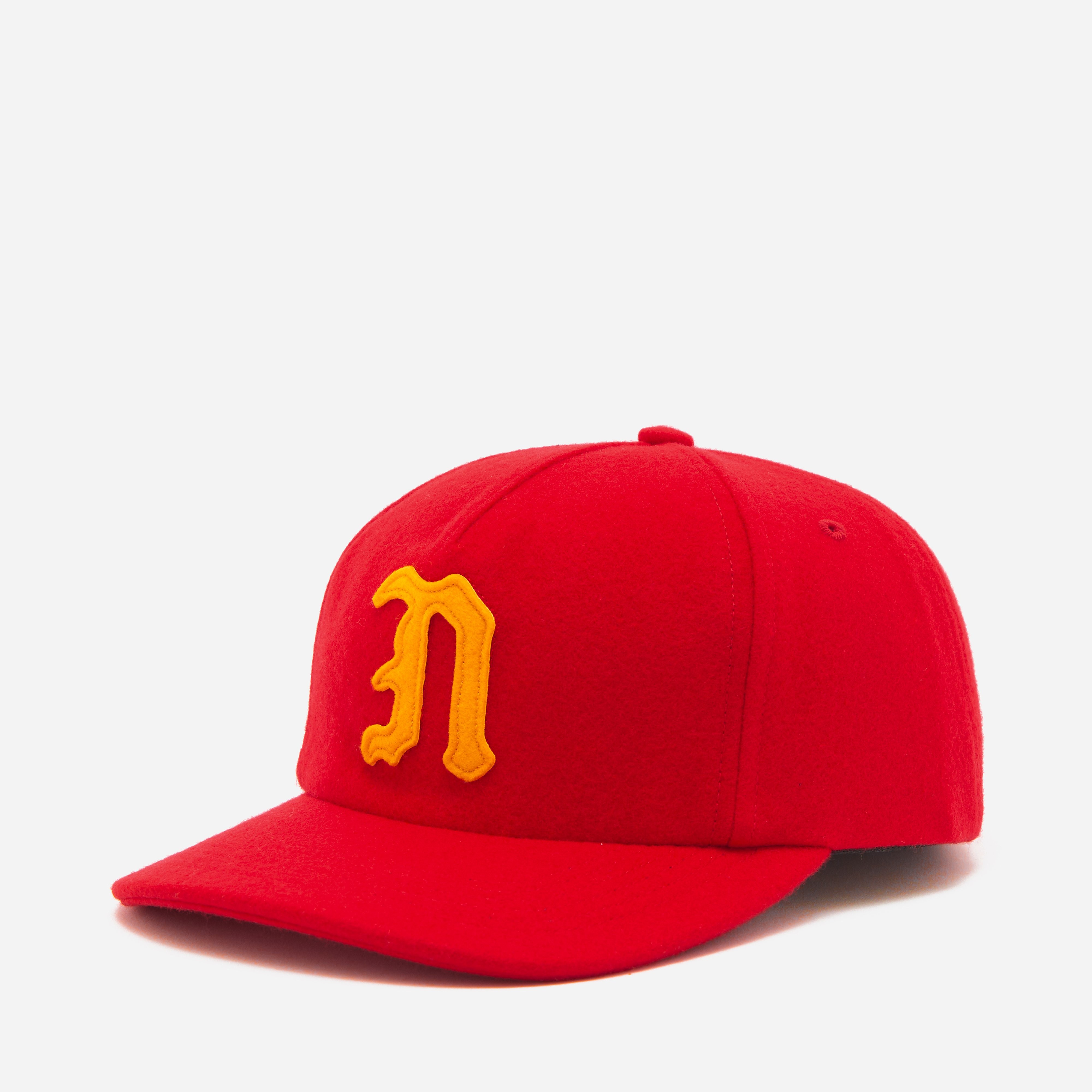 Noah Melton 5 Panel Cap, Red - Curated Menswear