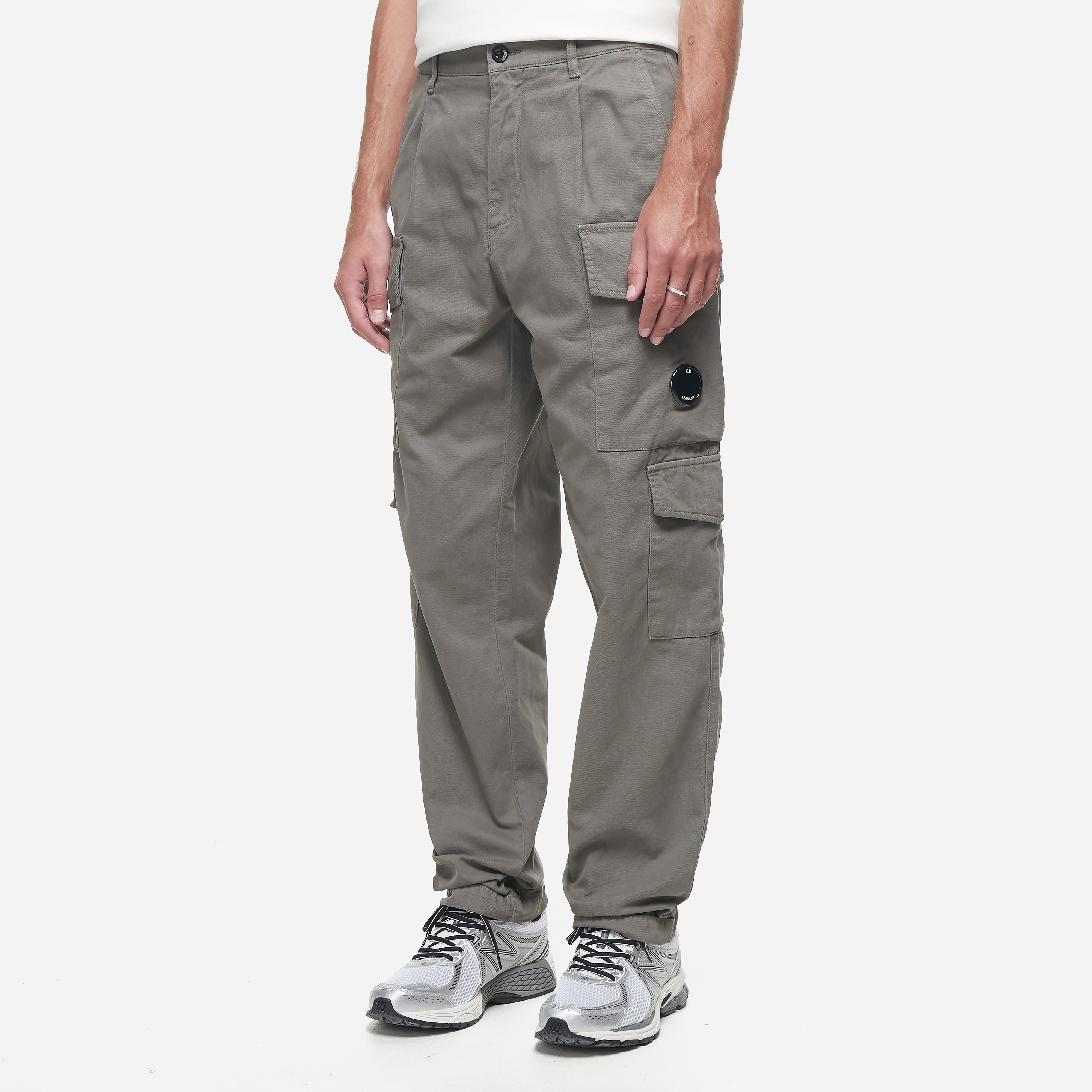 C.P. Company Army Cargo Pants, Green - Curated Menswear