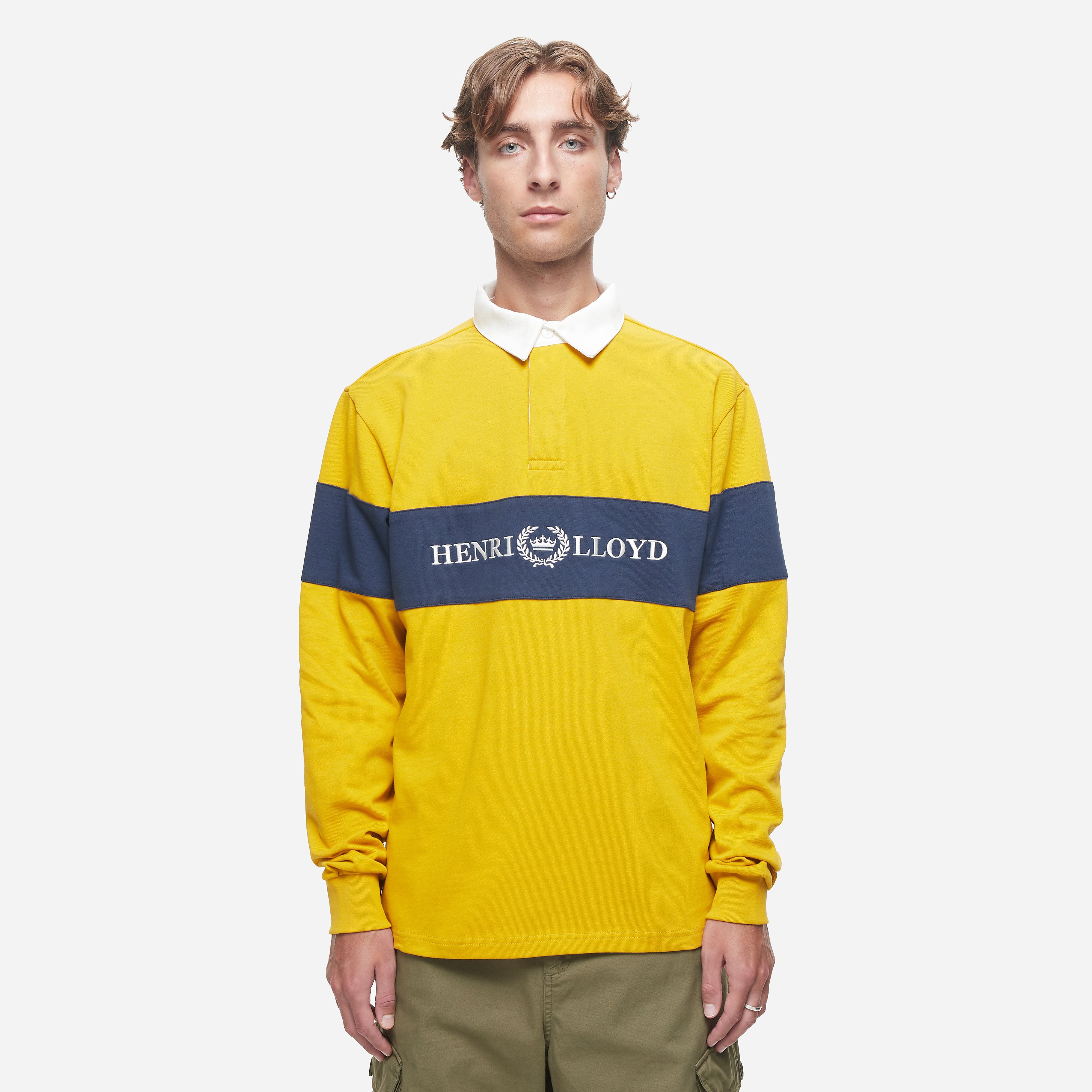 Henri Lloyd Voyager Rugby Shirt, Yellow