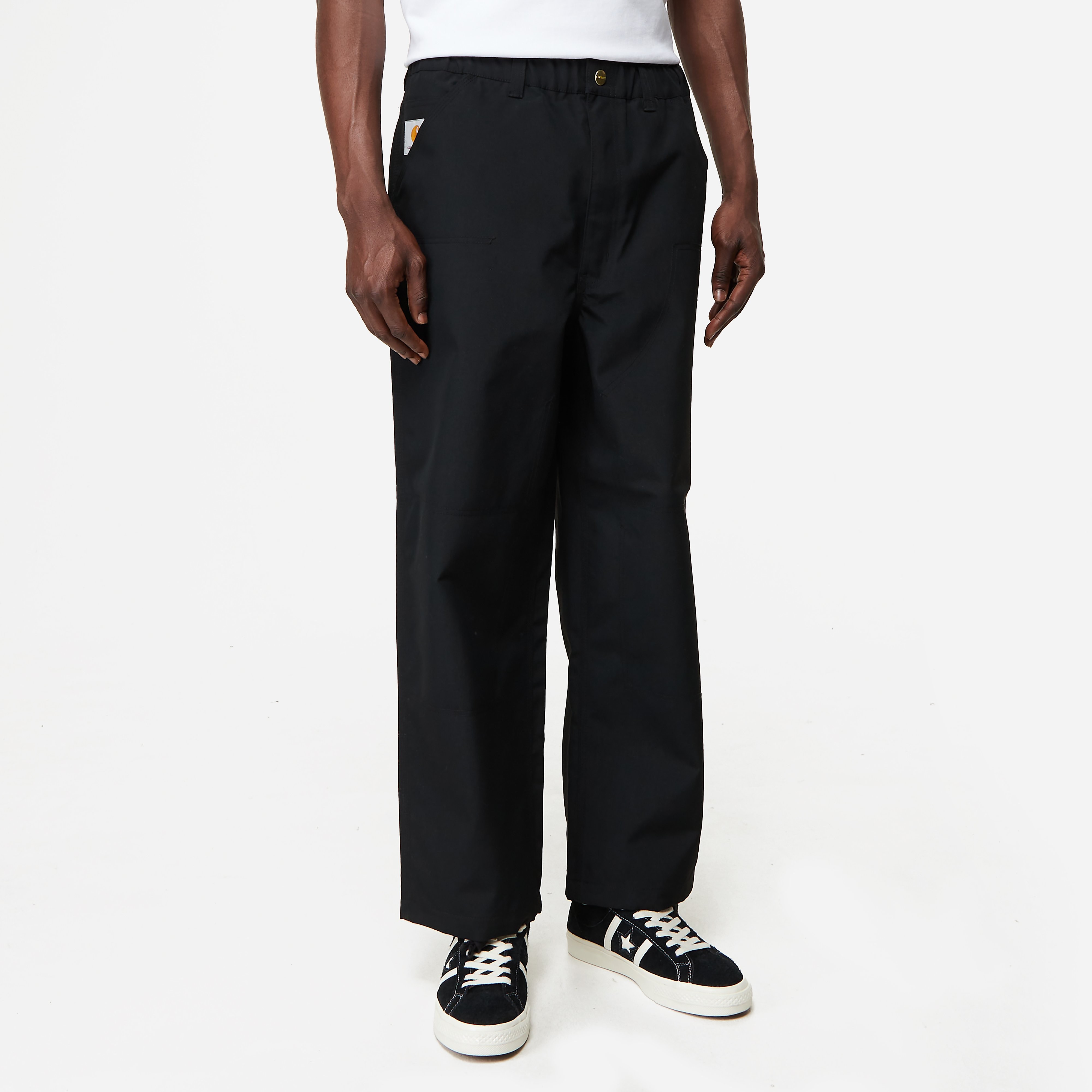 Carhartt WIP x INVINCIBLE Double Knee Pant, Black - Curated Menswear