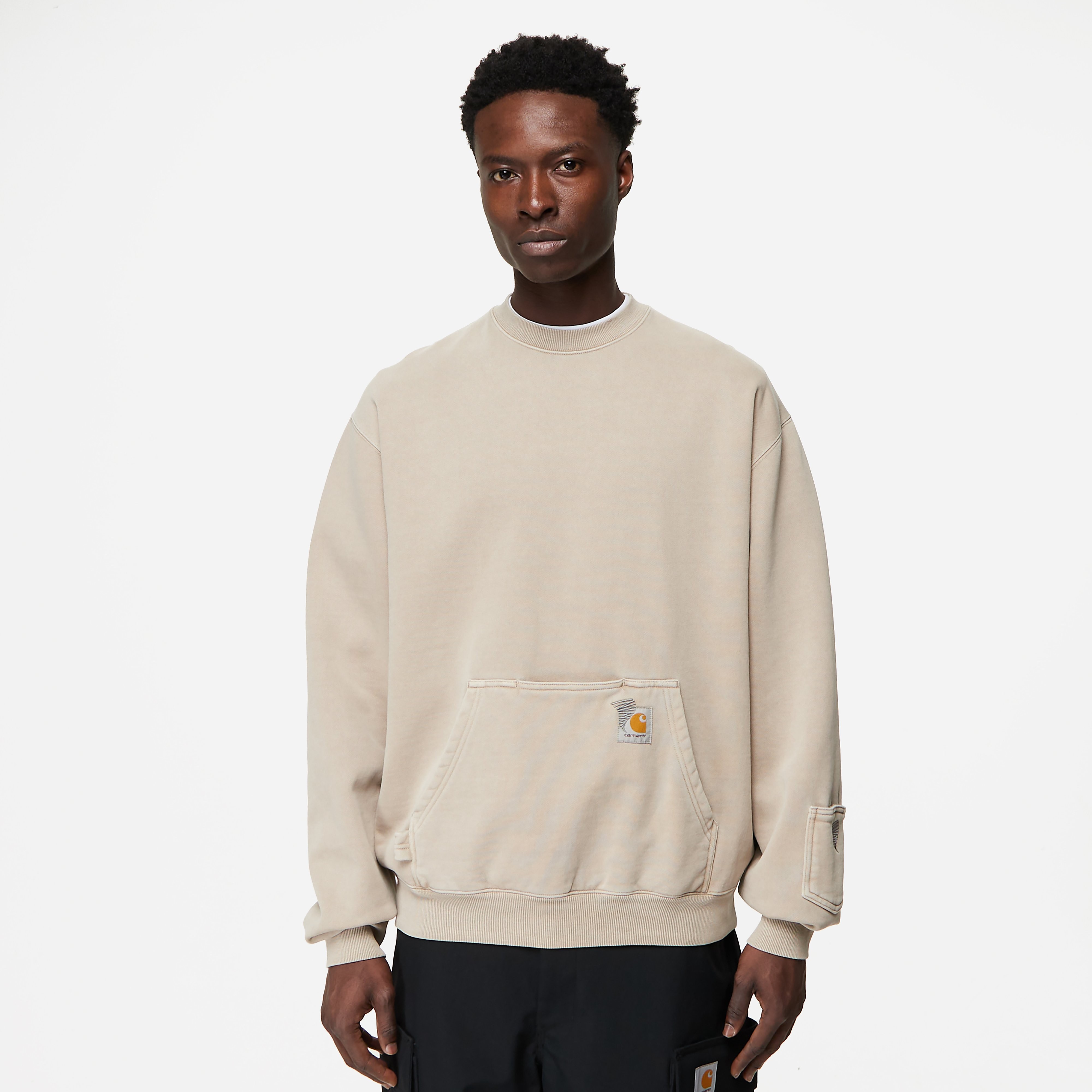 Carhartt WIP x Invincible Pigment Dyed Sweatshirt, Grey