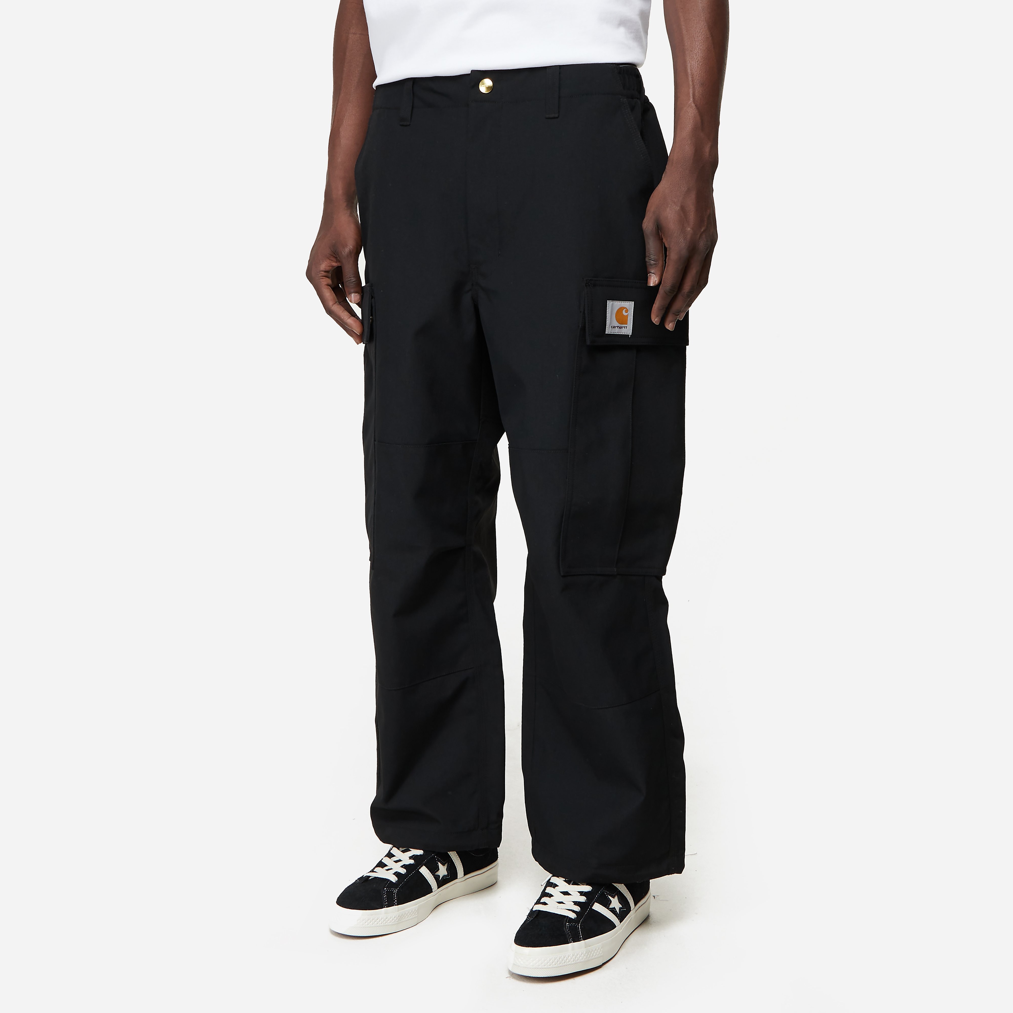 Carhartt WIP x INVINCIBLE Cargo Pant Max, Black - Curated Menswear