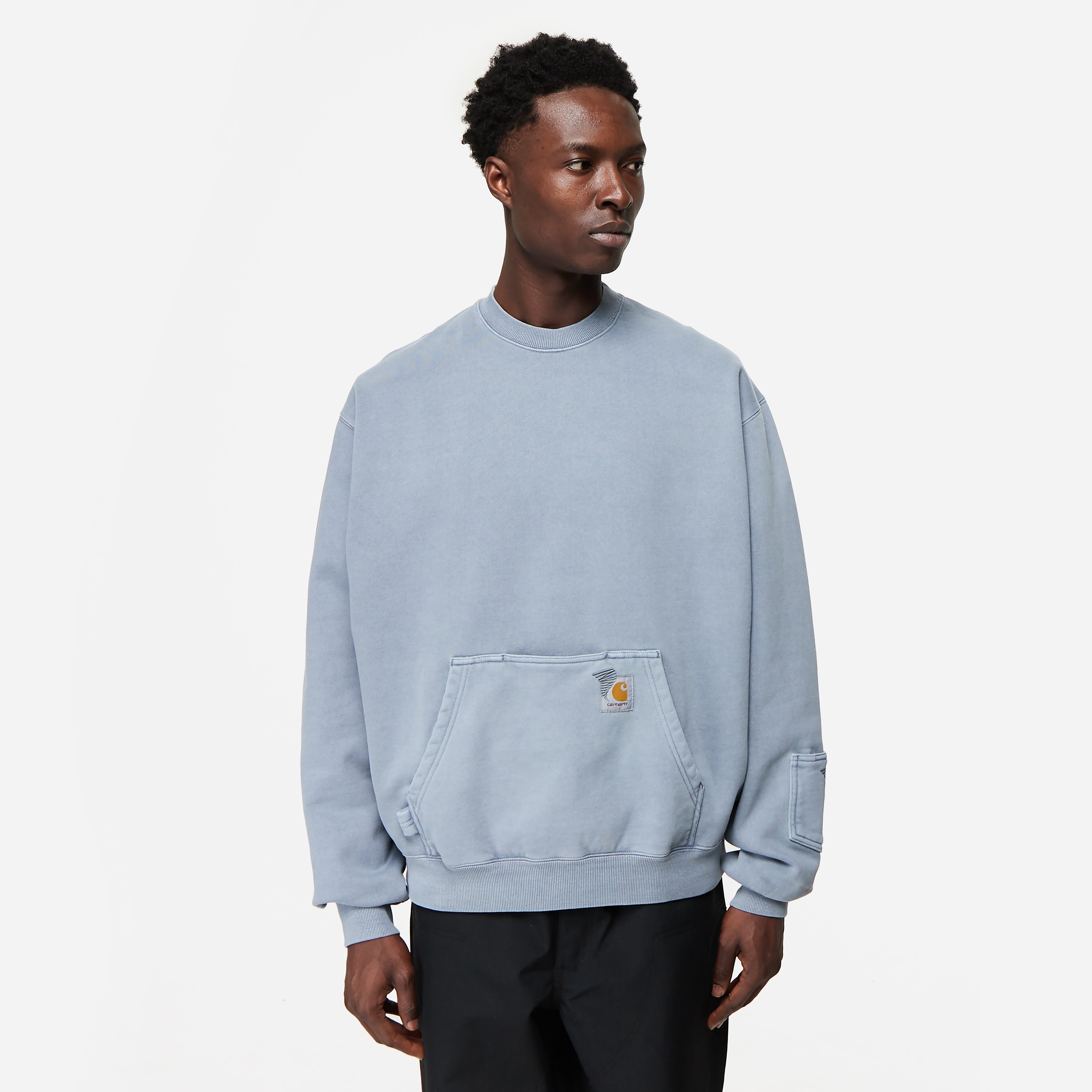 Carhartt WIP x Invincible Pigment Dyed Sweatshirt, Grey - Curated
