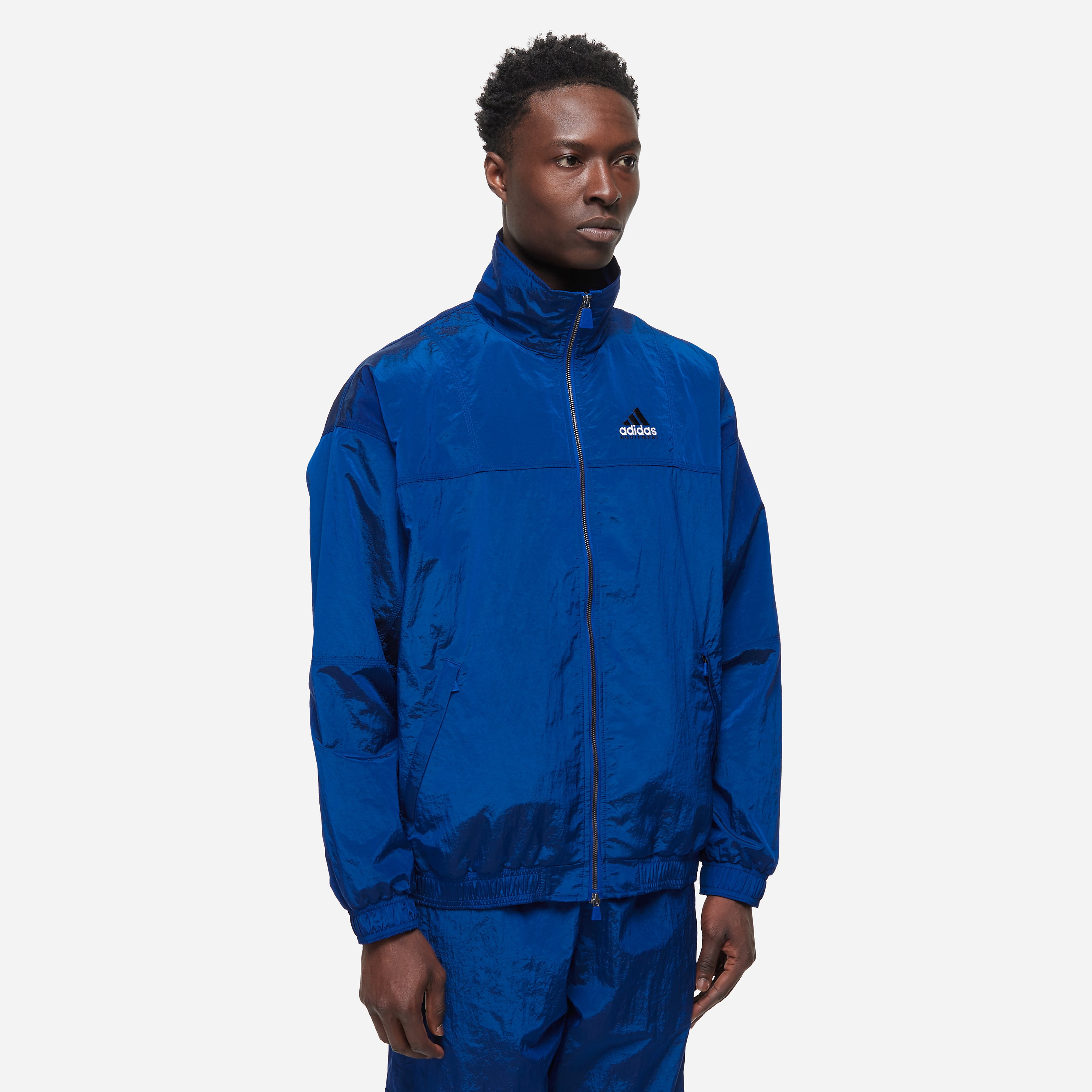 adidas Originals EQT Iridescent Track Top, Blue - Curated Menswear