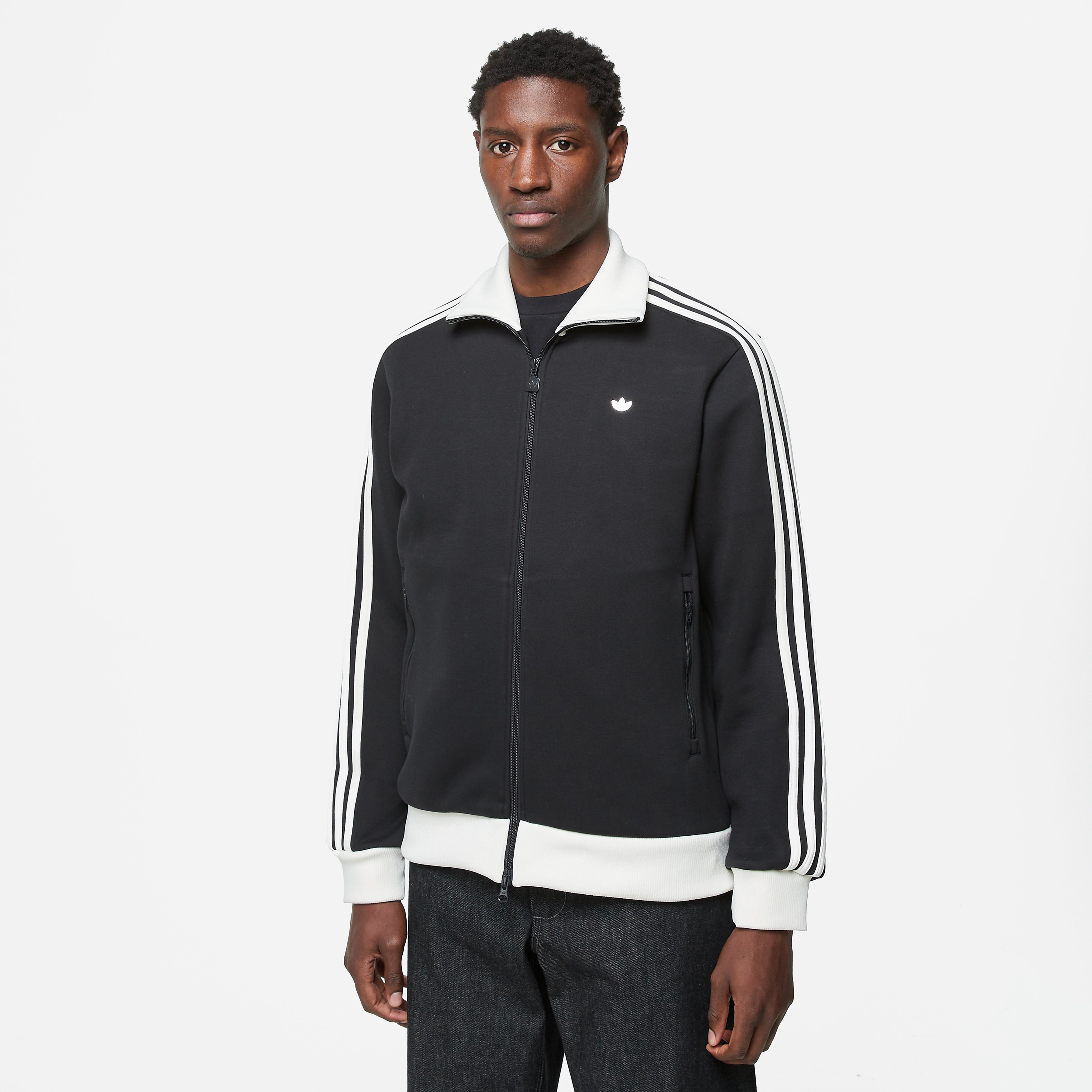 adidas Originals Premium Track Top, Black Curated Menswear