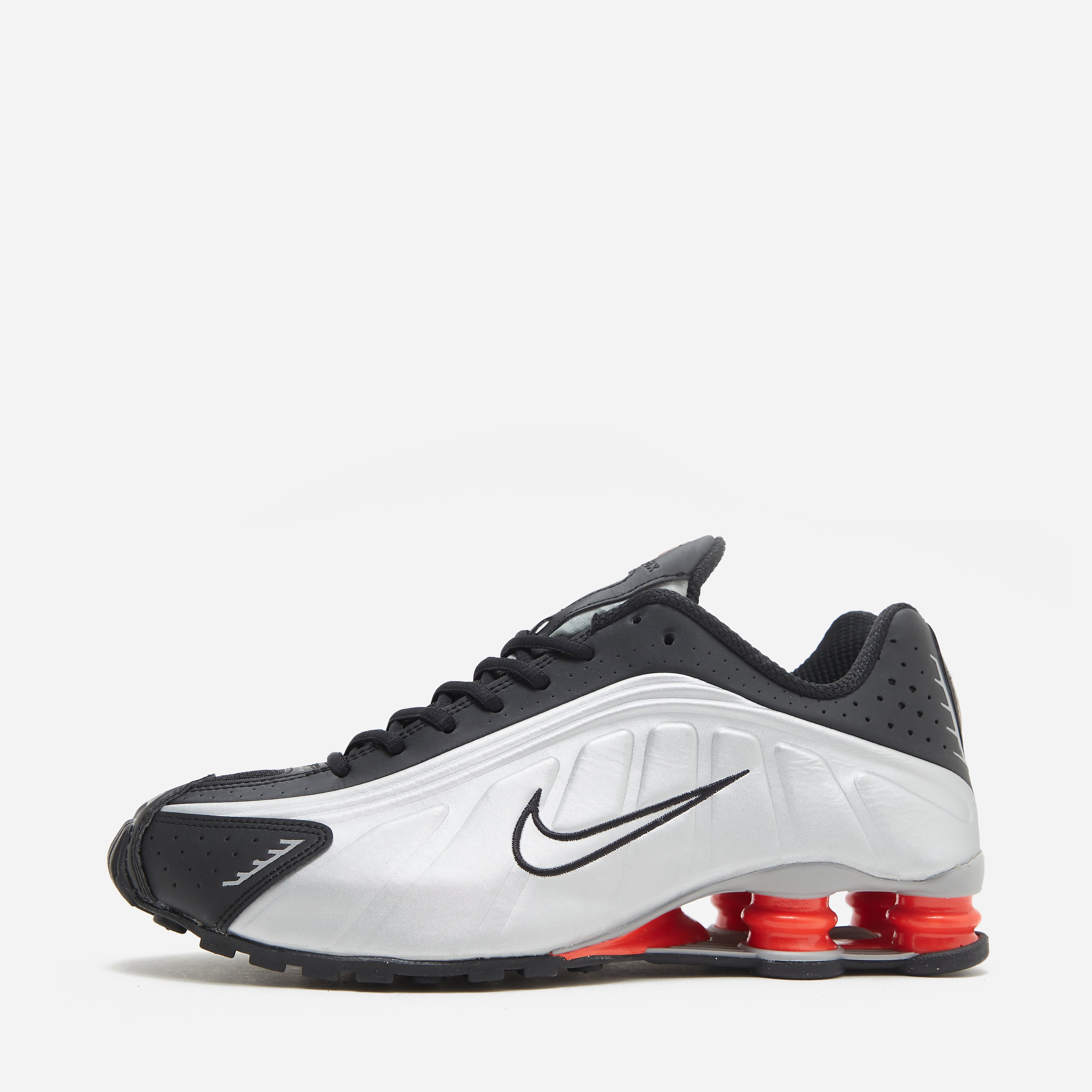 Nike Shox R4, Silver - Curated Menswear