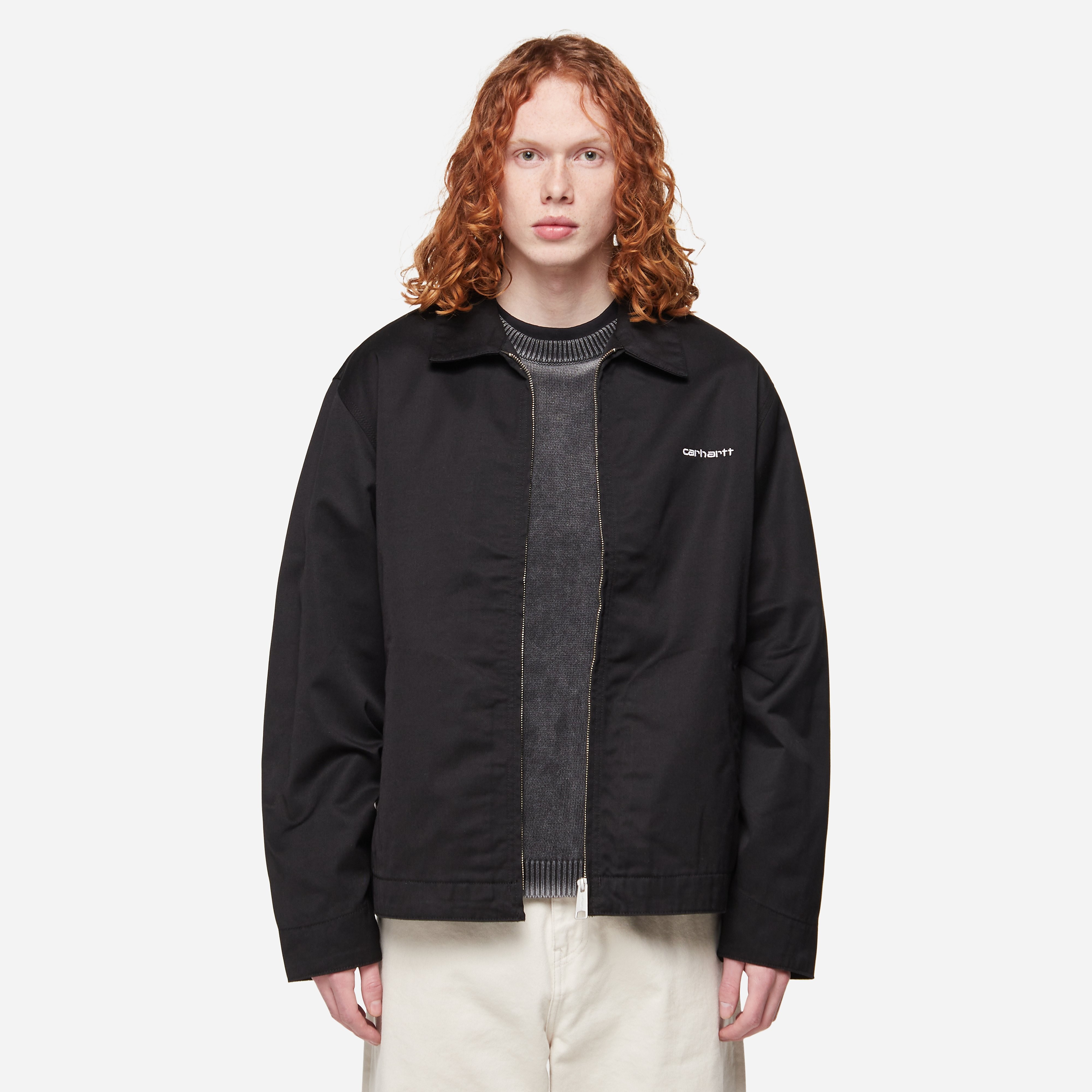 Carhartt WIP Module Script Jacket, Black - Curated Menswear