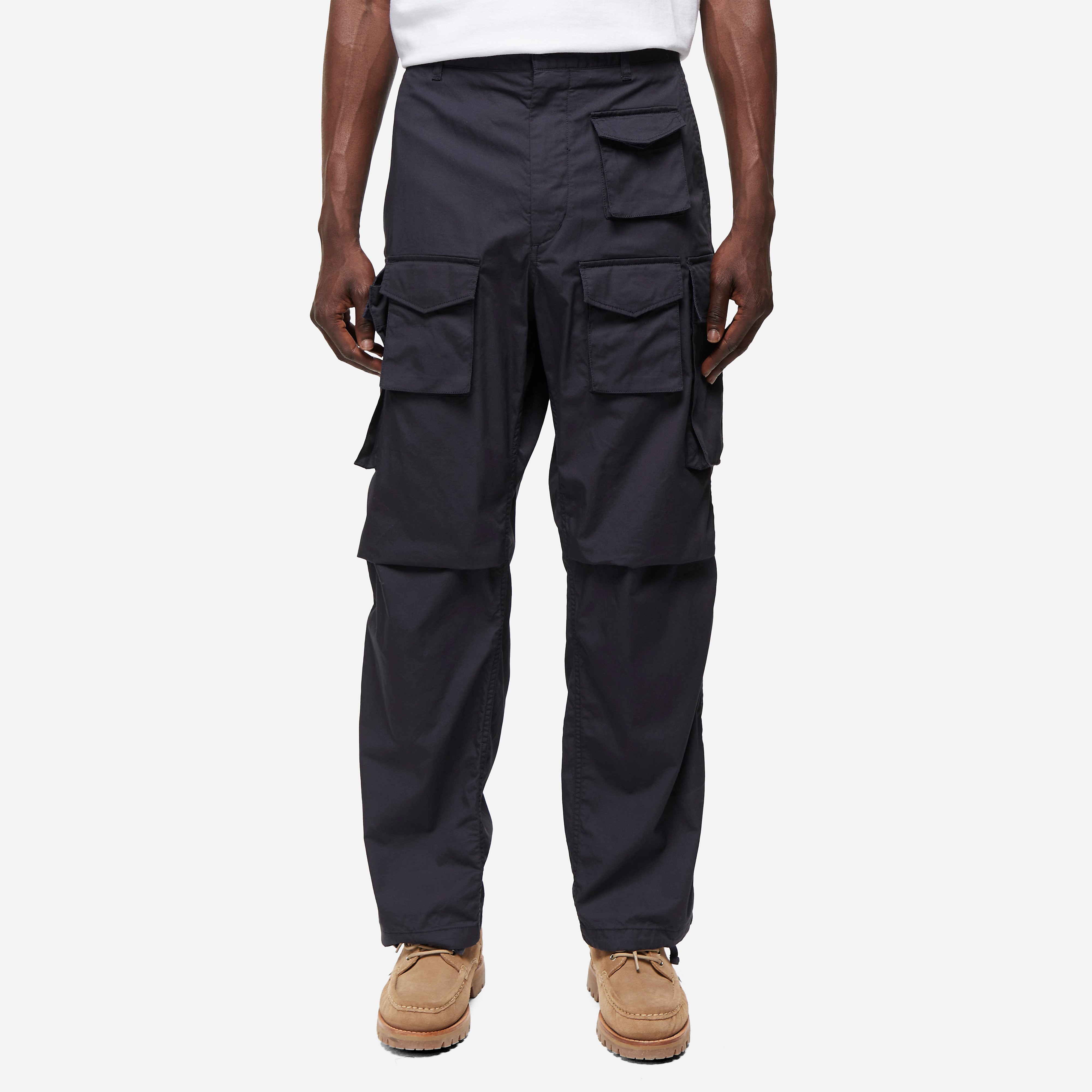 Engineered Garments FA Pants, Navy - Curated Menswear