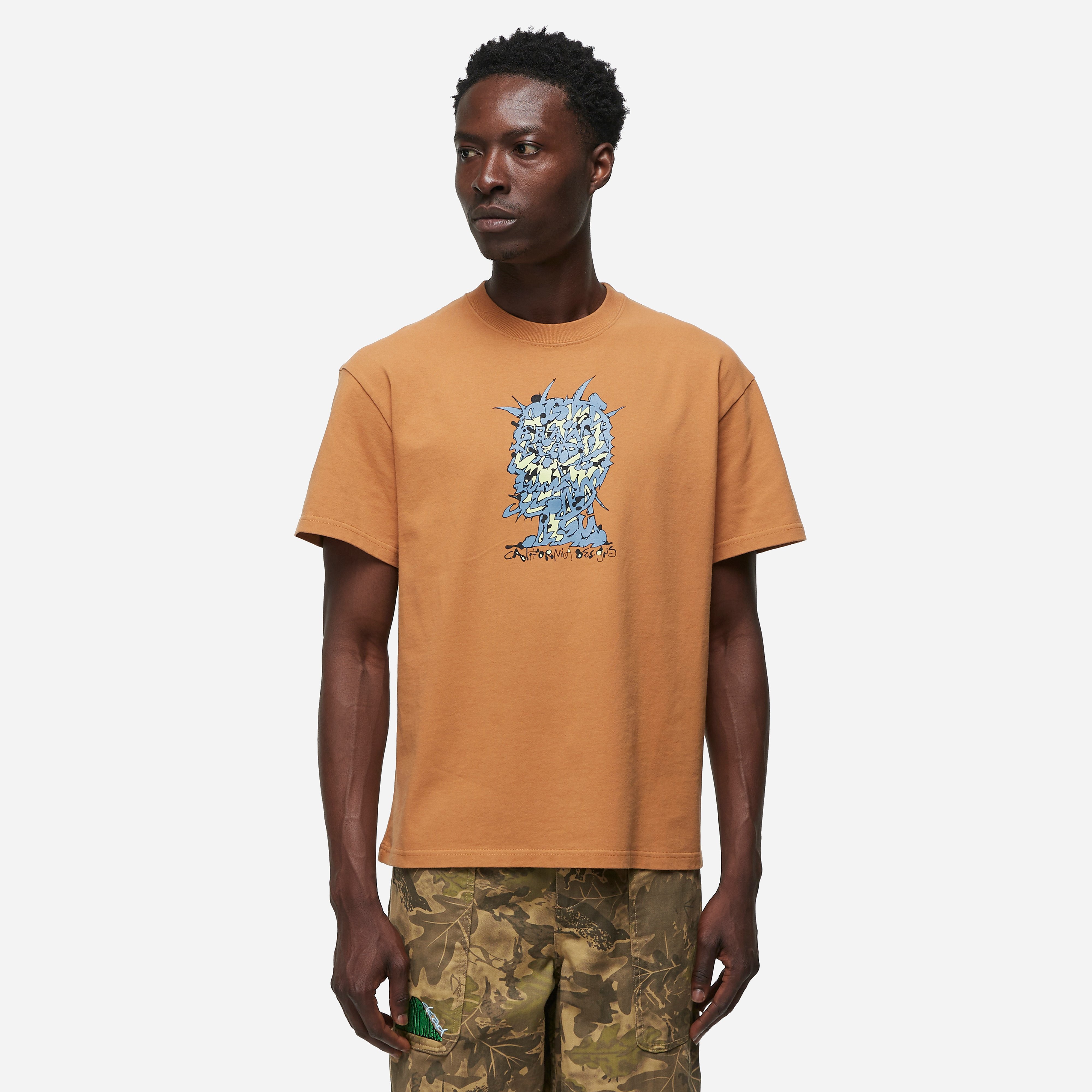 【BRAIN DEAD】 Slubby Ringer T-shirt / Natural Slubby Ringer T-shirt - Natural – Brain Dead