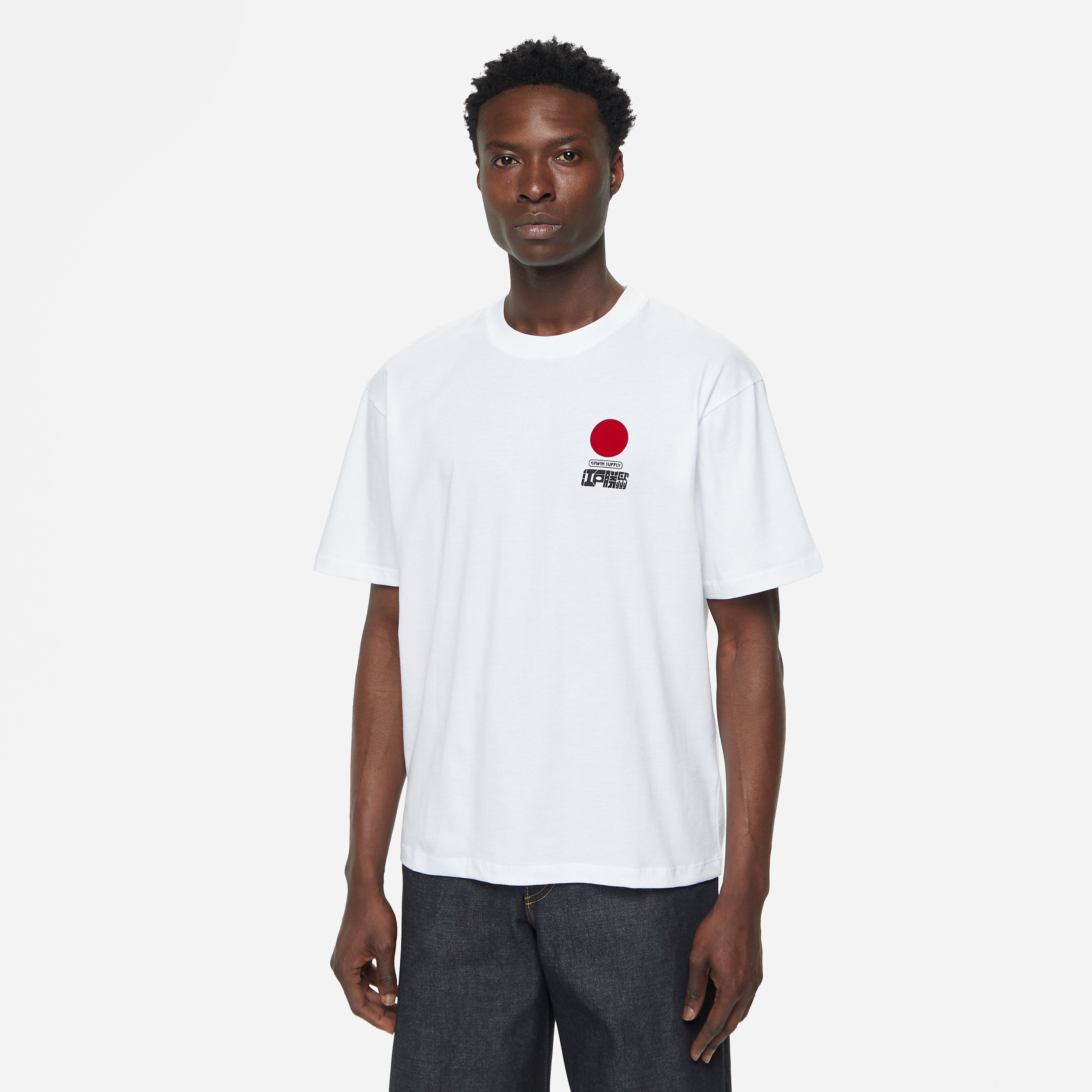 Edwin Sun T-Shirt, White