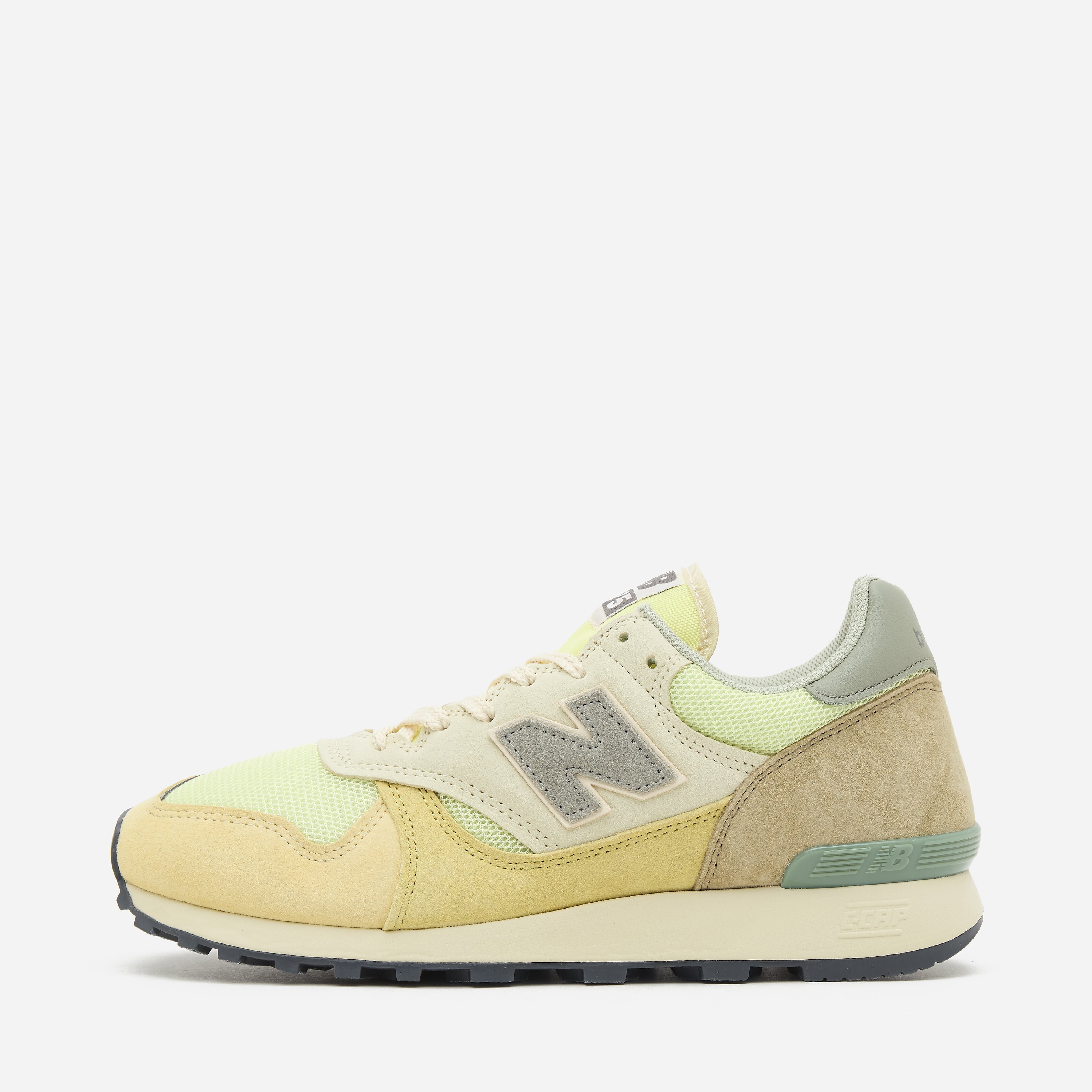 New Balance x Auralee 475, Yellow - Curated Menswear