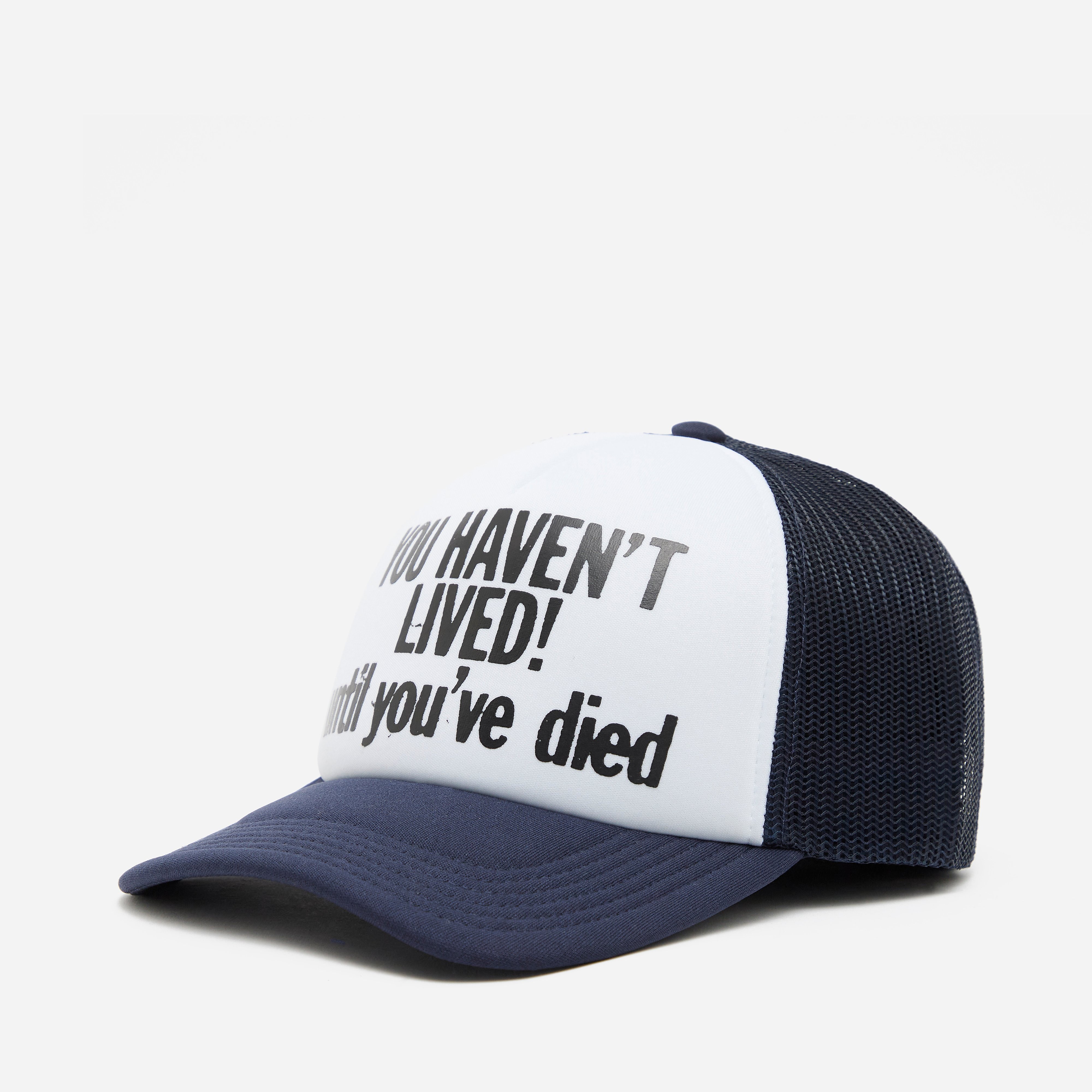 Nancy Lived? Trucker Cap, Navy