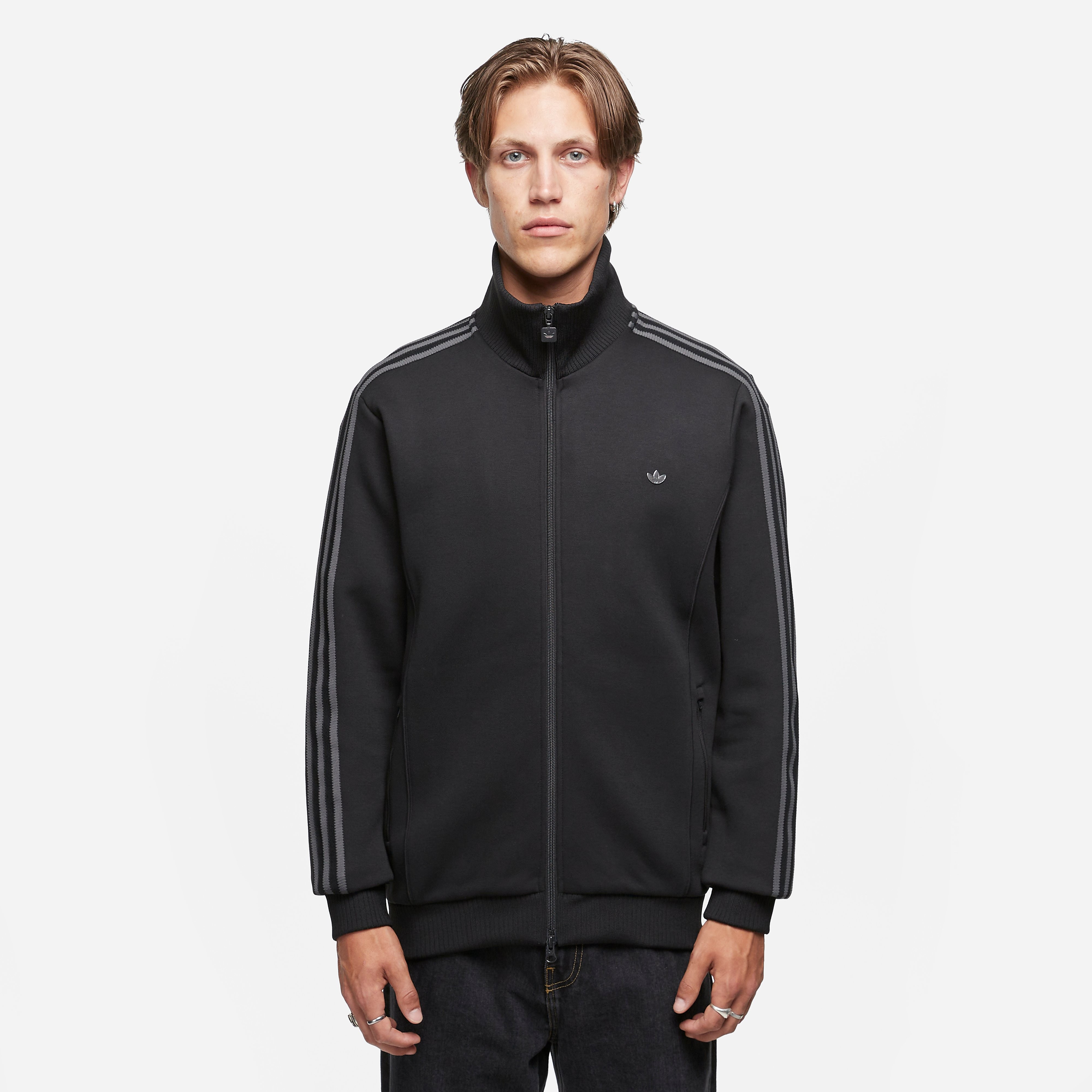 adidas Originals Premium Track Top, Black Curated Menswear