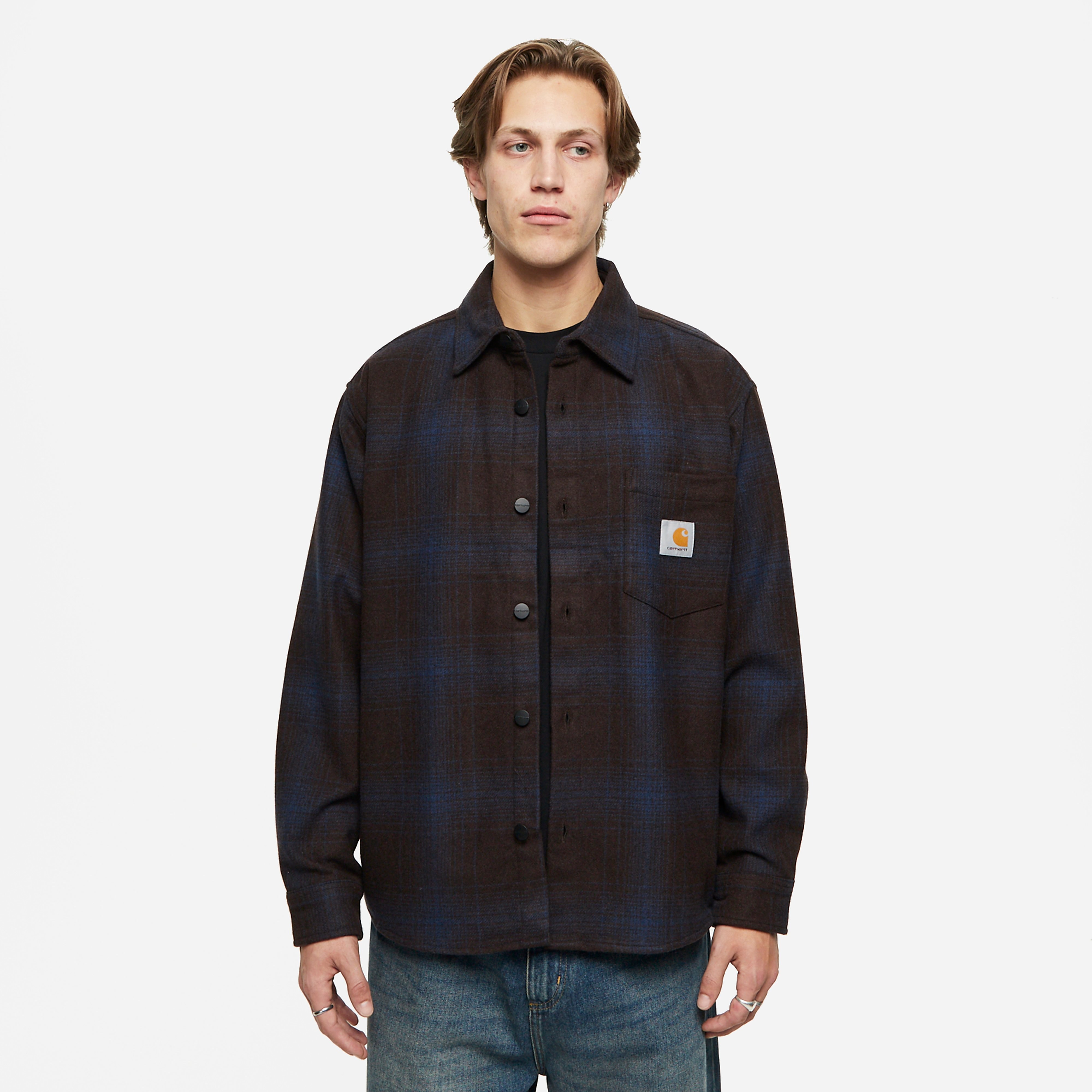 トップス Carhartt INVINCIBLE US WORK SHIRT MAX Carhartt WIP x Invincible Work Shirt Max, BLK - Curated Menswear