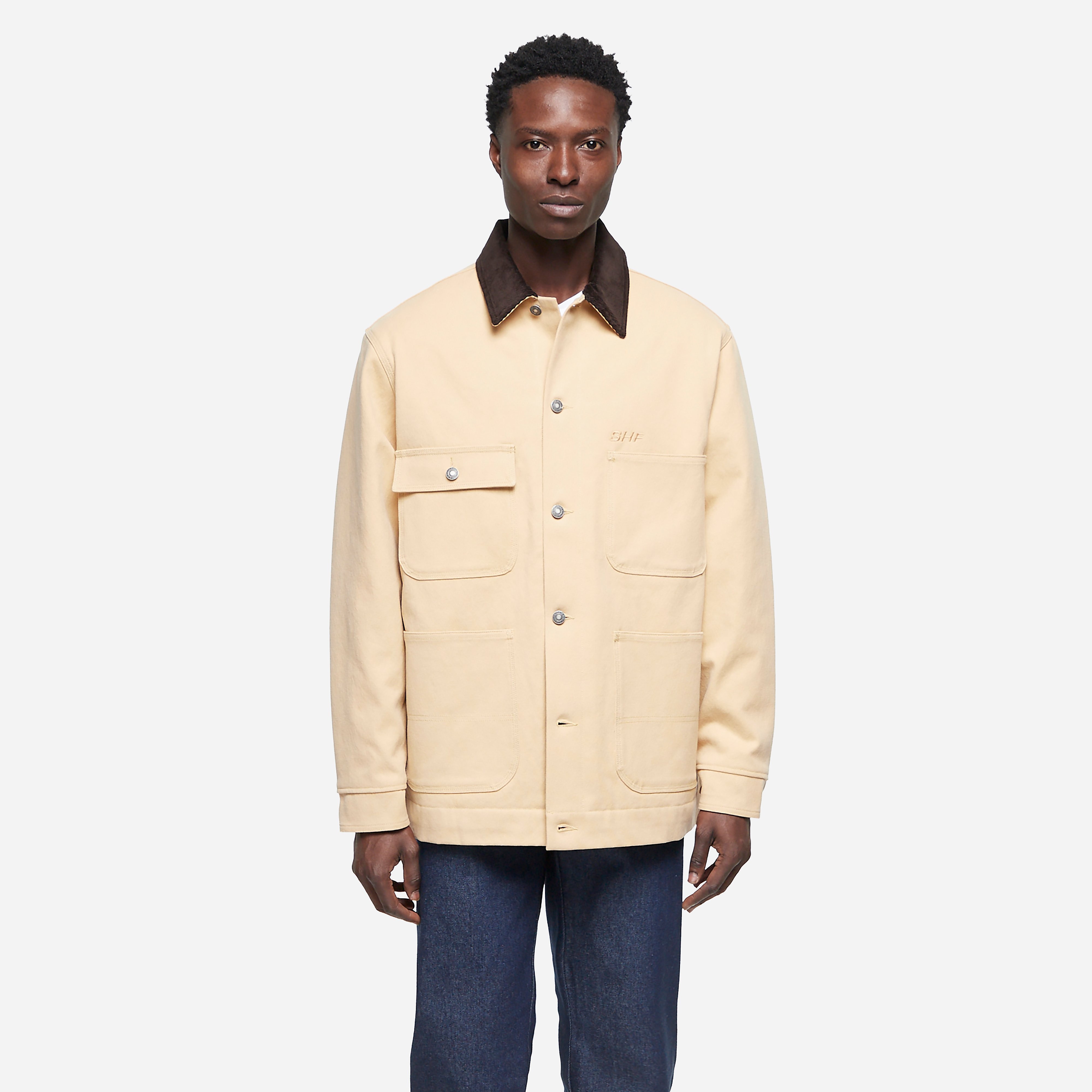 Sky High Farm Workwear Chore Coat, Brown