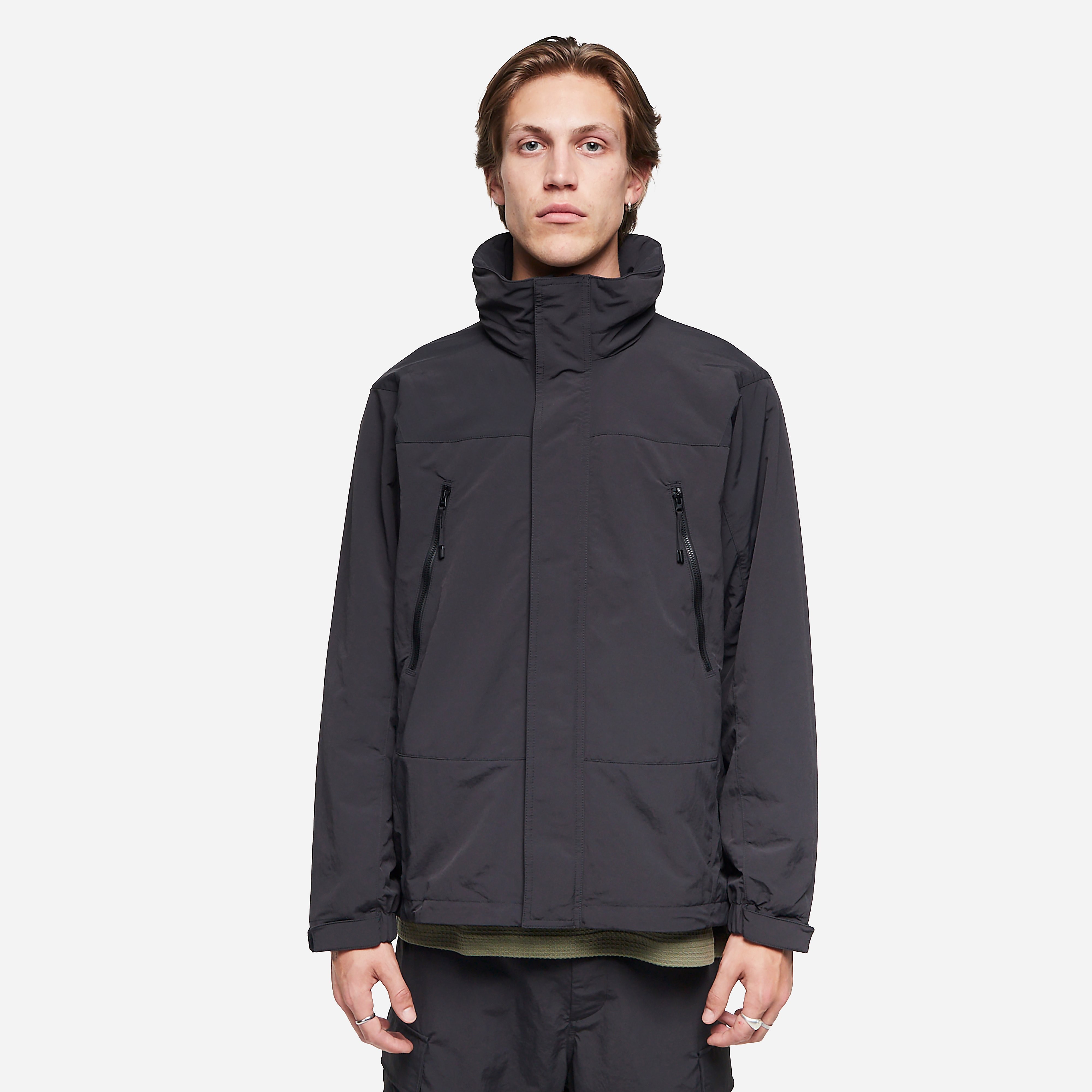 Goldwin Dyed Tussah Warm Jacket, Grey