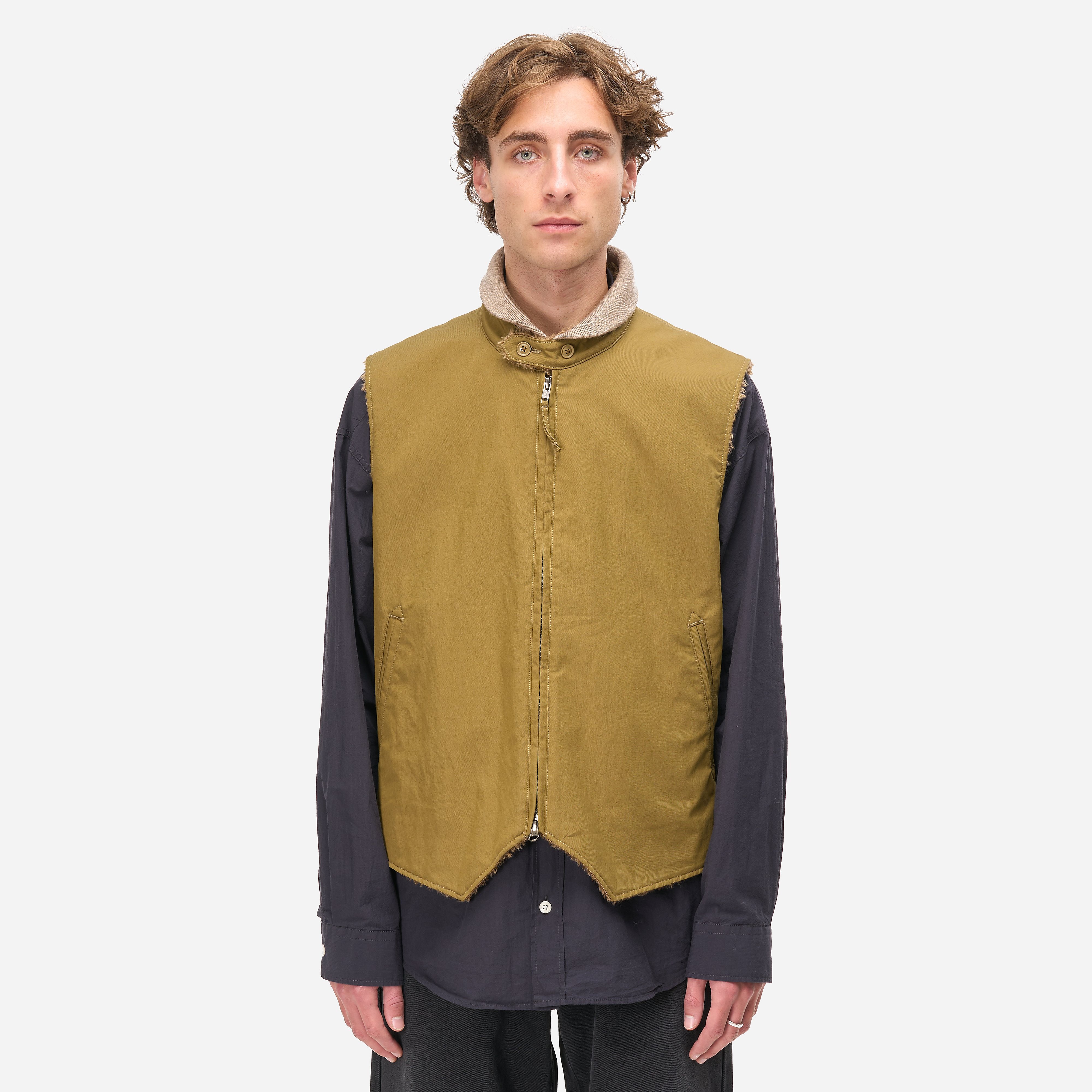 Engineered Garments LL Vest, Brown