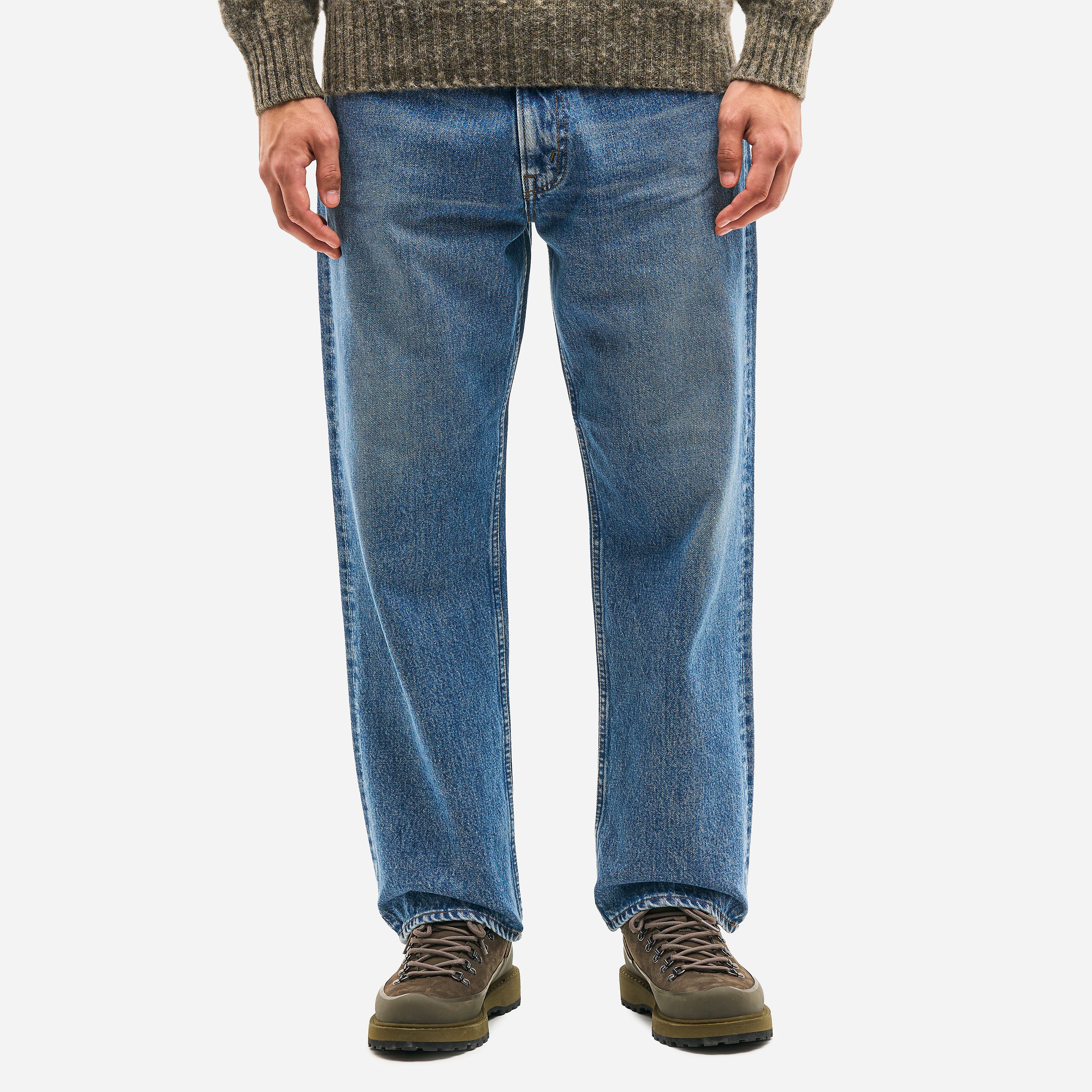orSlow 101 Dad Fit Used Jean, Blue