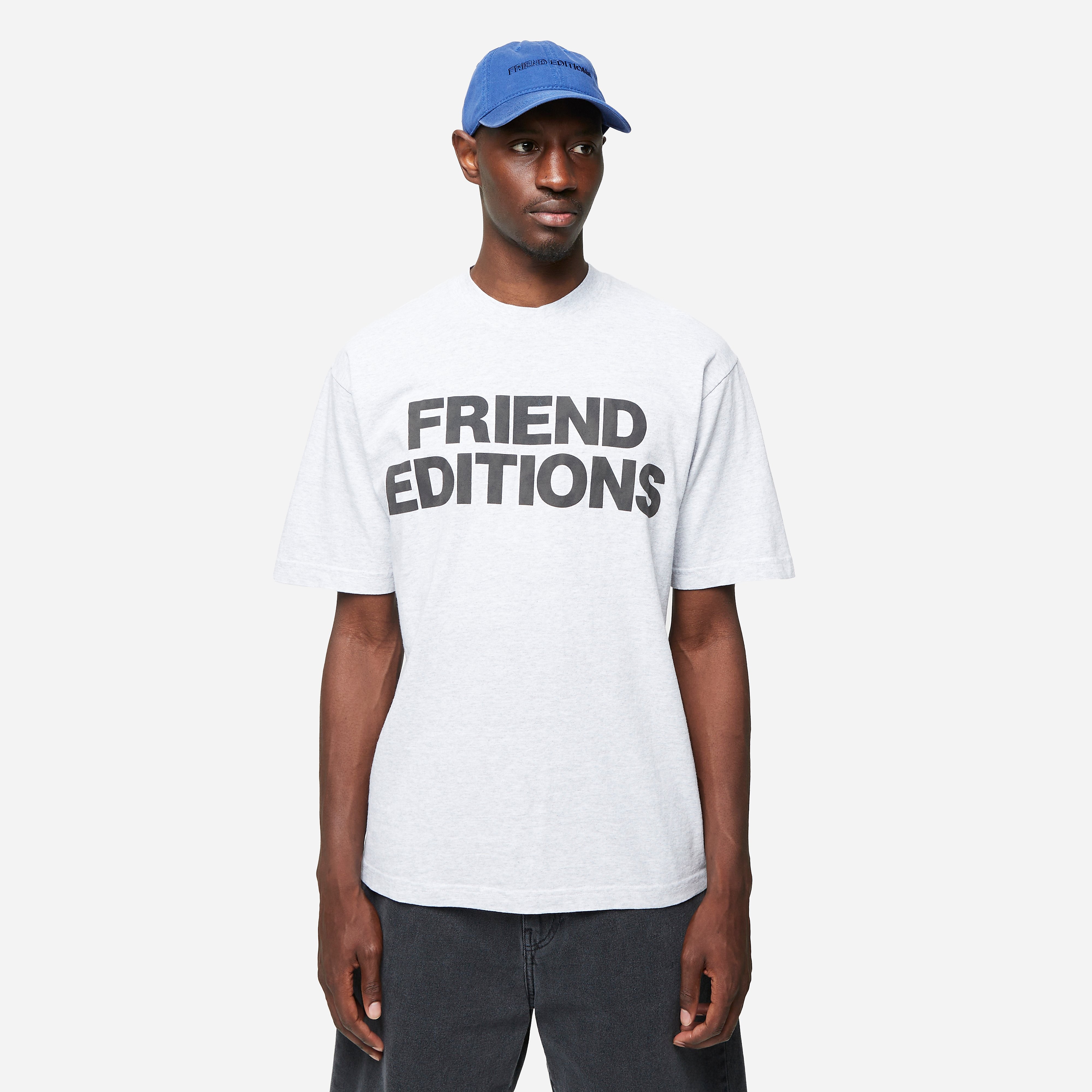 FRIEND EDITIONS Monogram T-Shirt, Grey