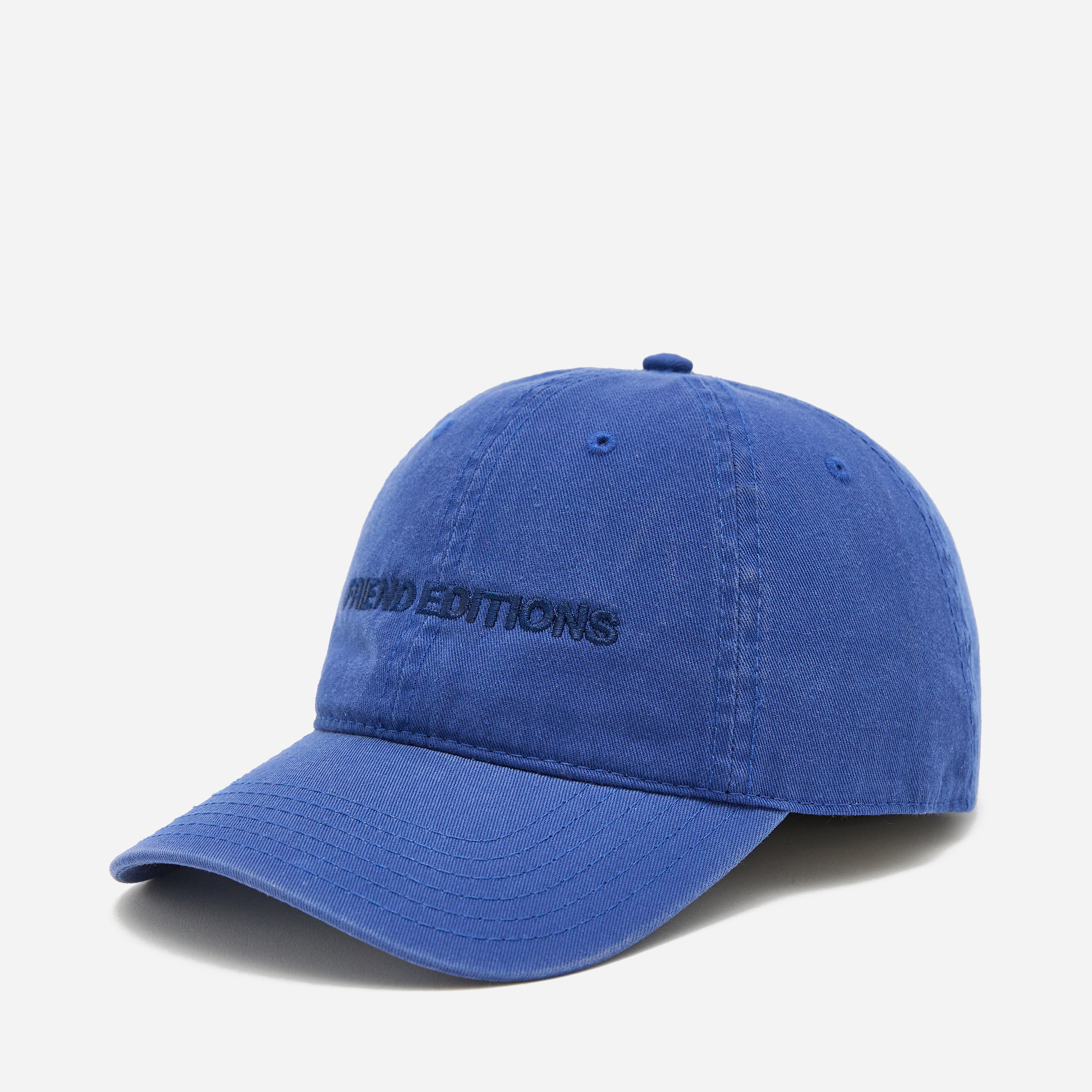 FRIEND EDITIONS Monogram Cap, ROYAL