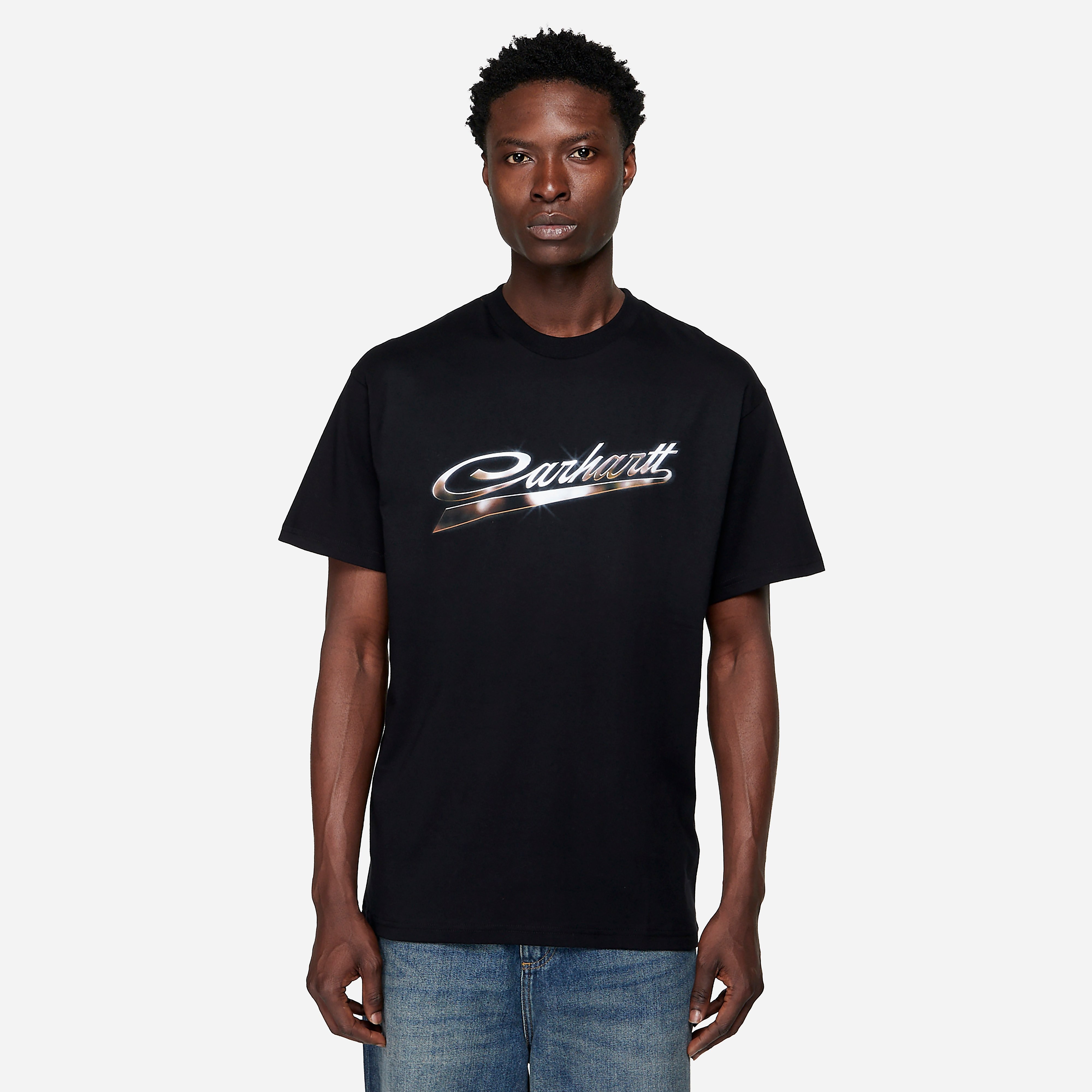 Carhartt WIP Kendricks Polo, Black - Curated Menswear