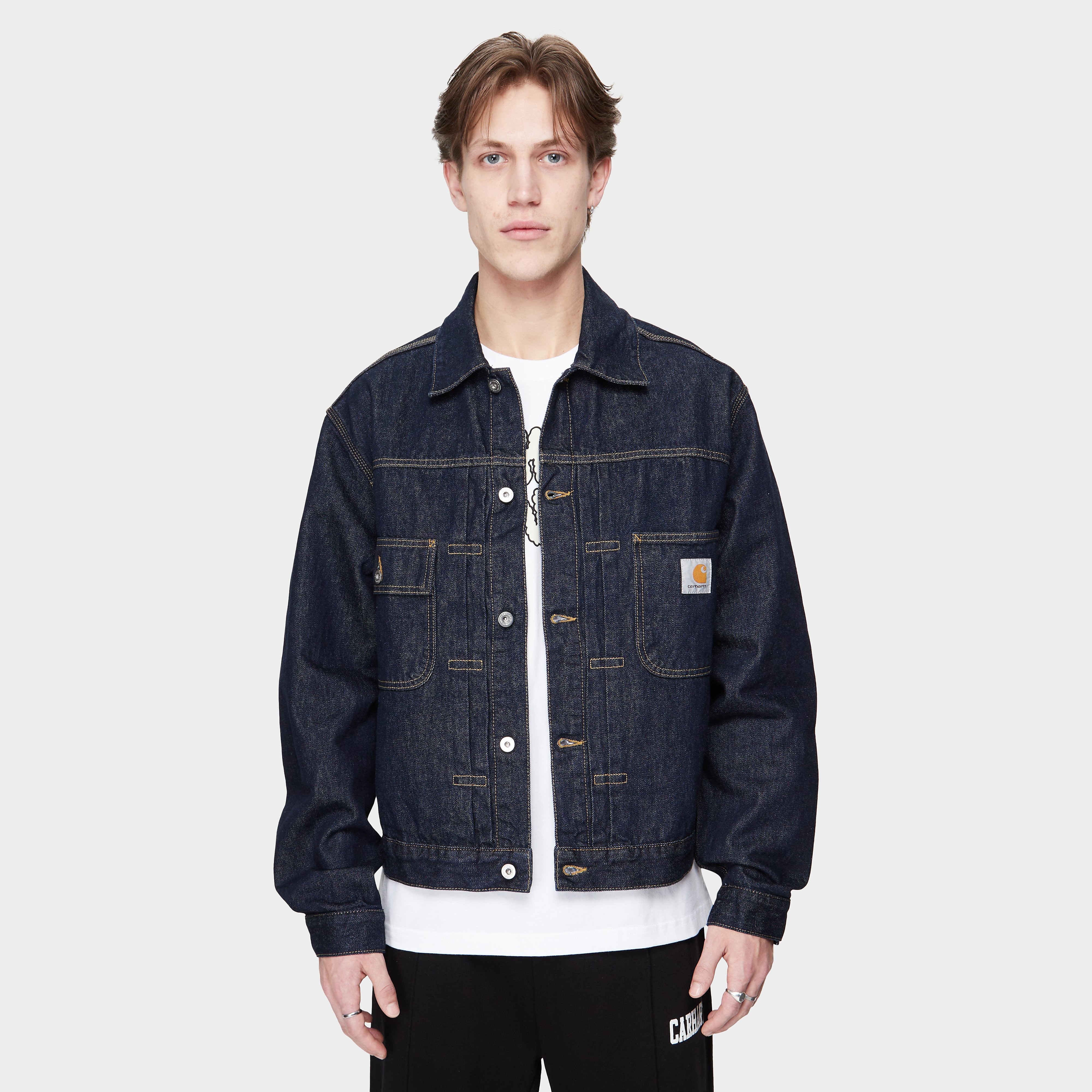 Carhartt WIP Belmar Denim Jacket in Blue