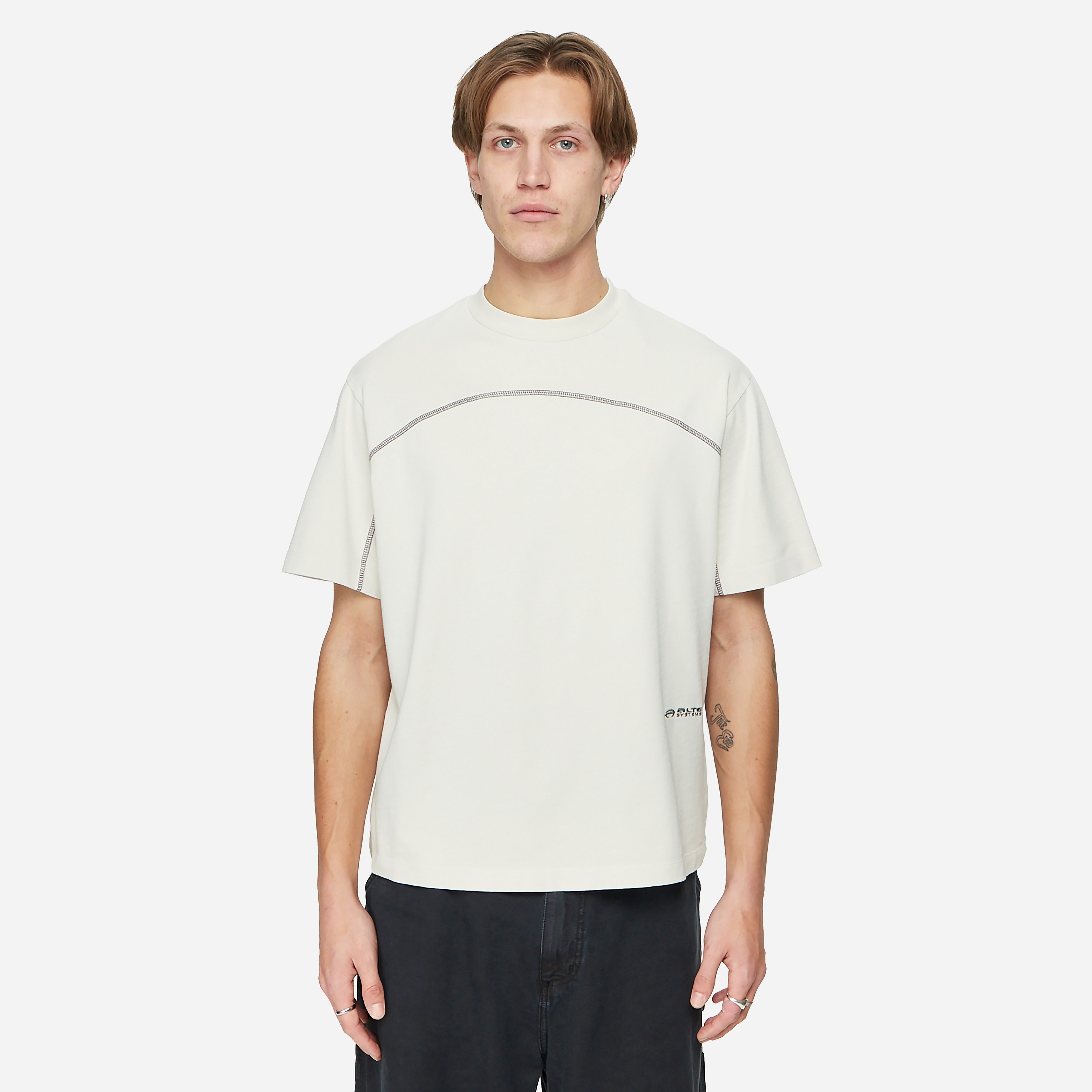 Alte Systems Wire T-Shirt, White