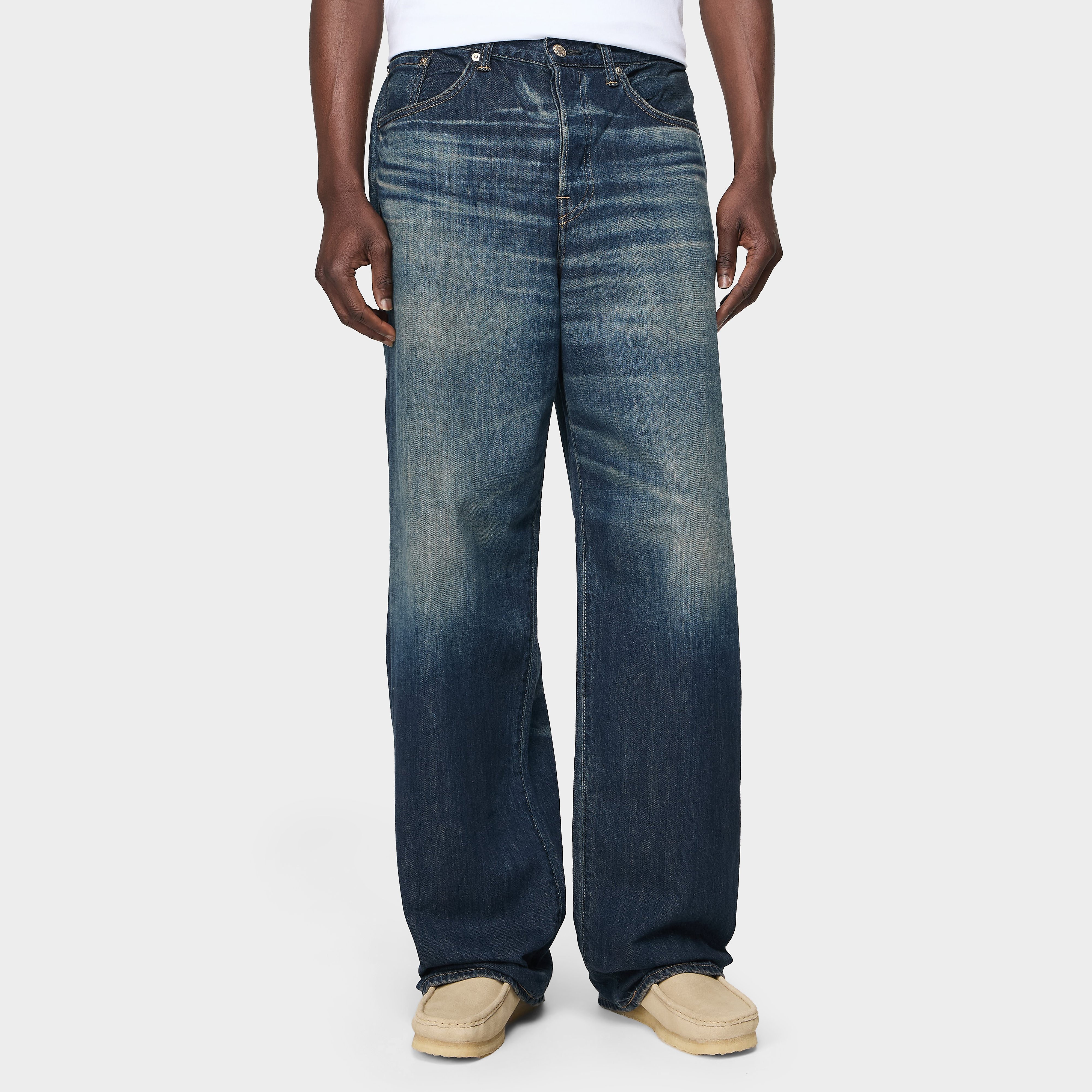 Edwin Wide Pant in Blue