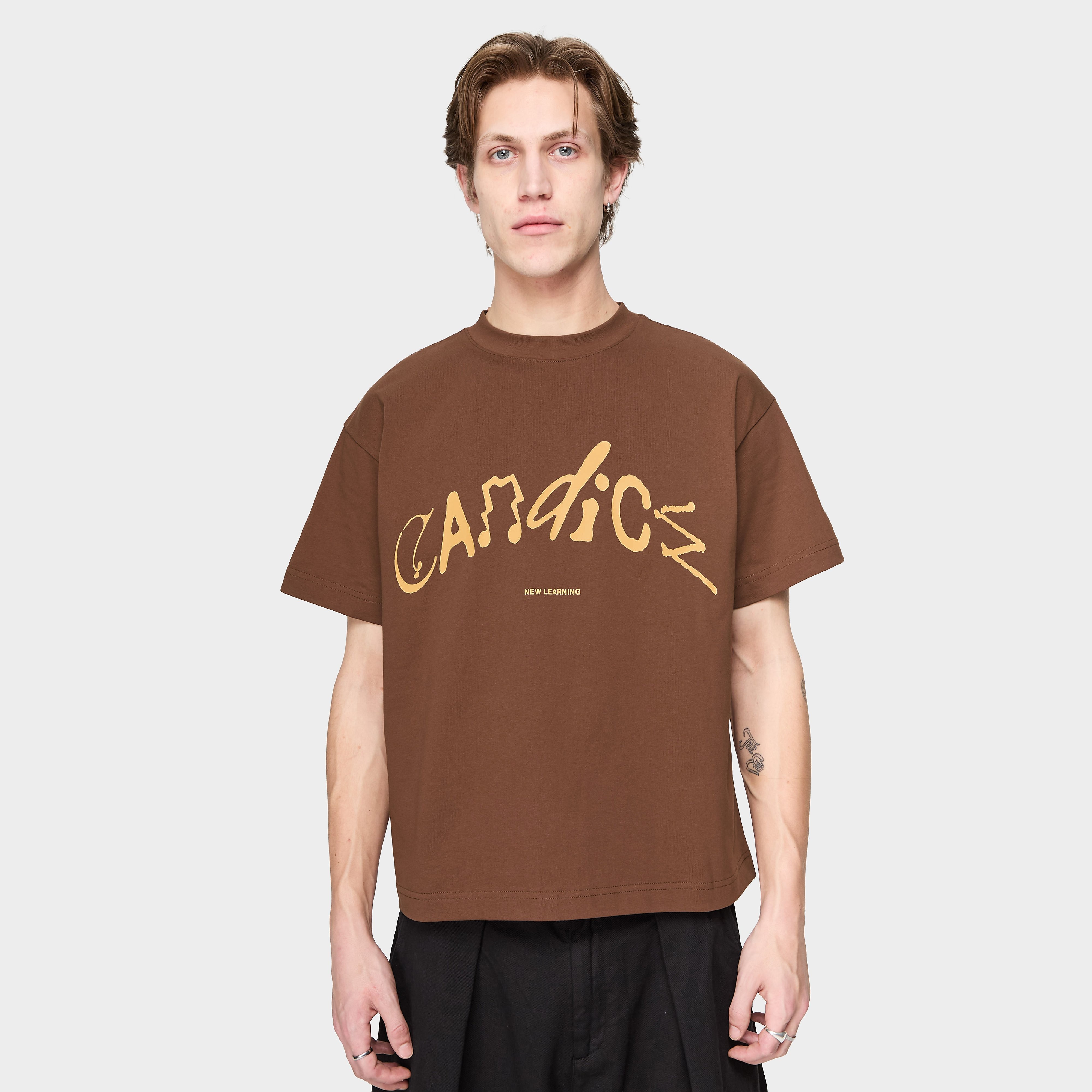 Candice Trivial T-Shirt in Brown