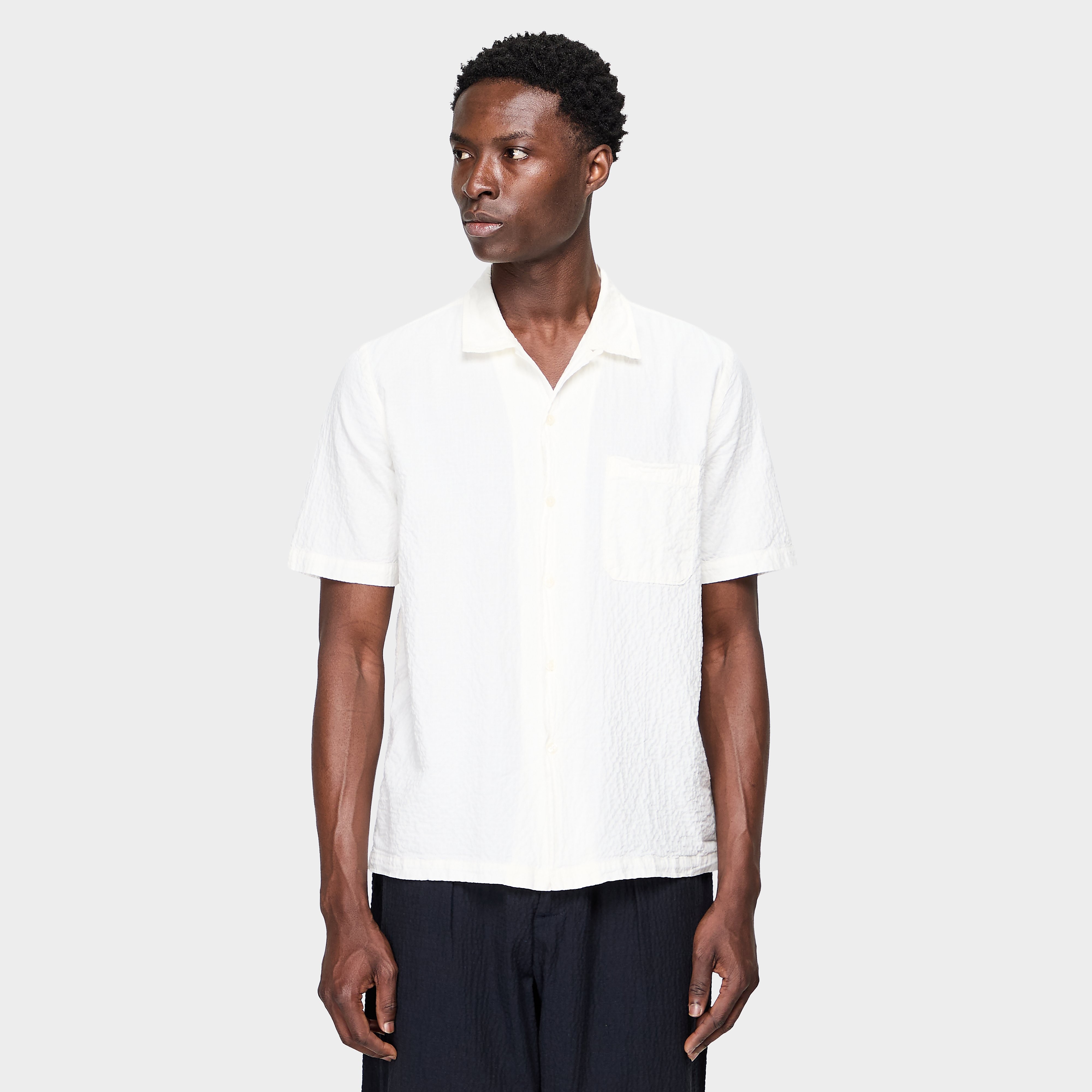 Universal Works Road Shirt in Brown
