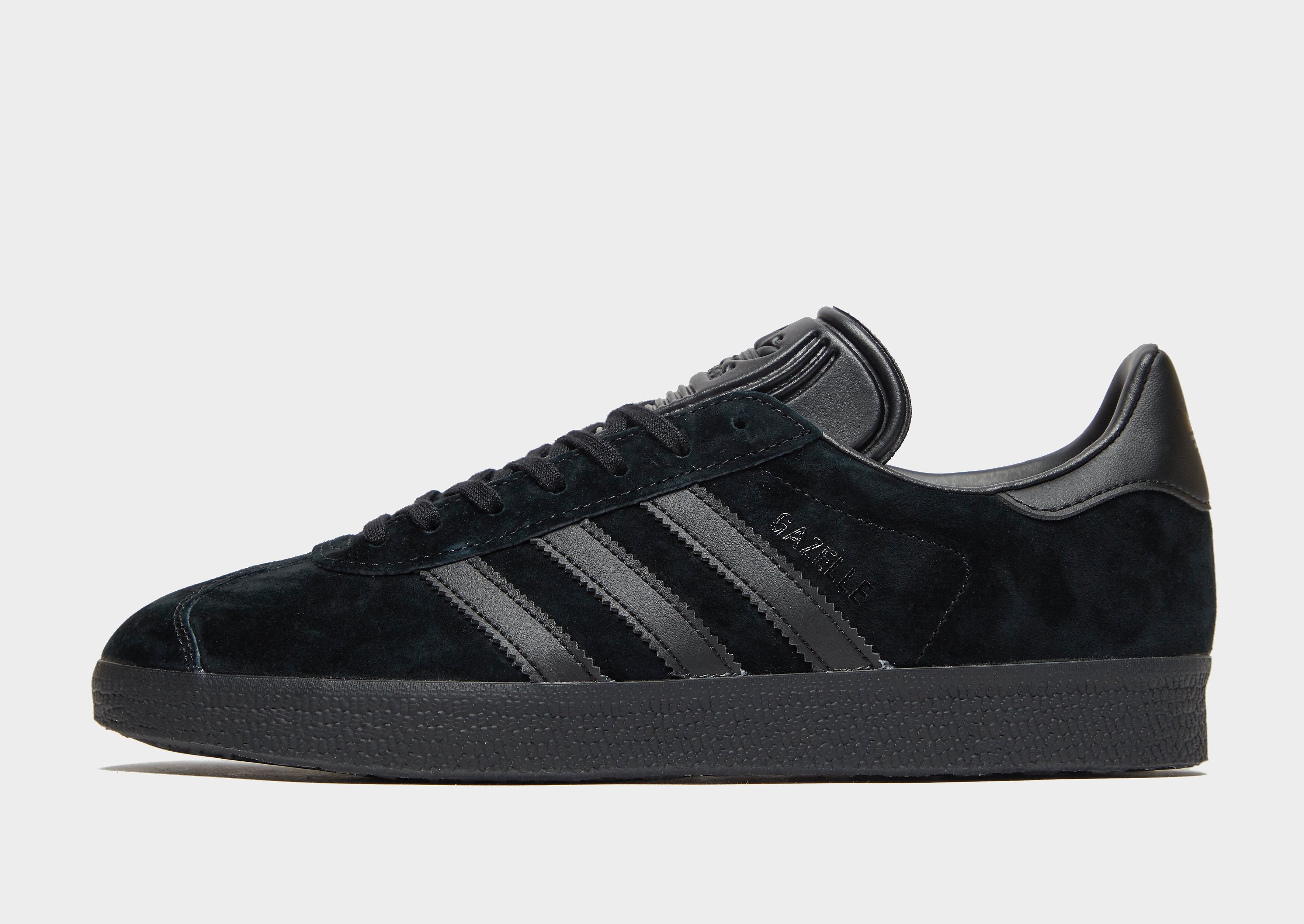 

adidas Originals Gazelle - Black/Black - Womens, Black/Black