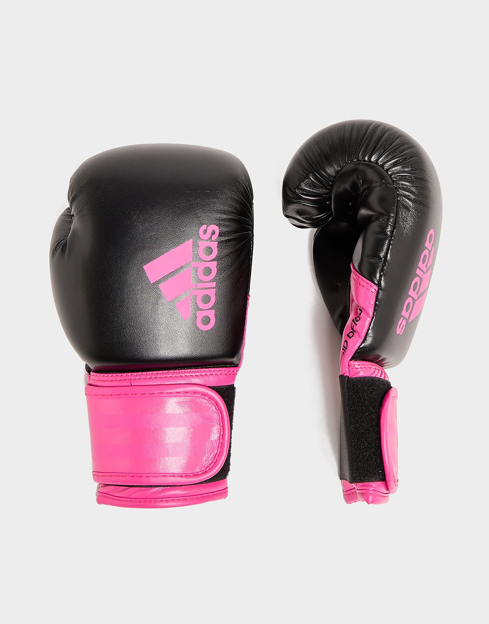 

adidas Hybrid 100 Boxing Gloves - Black/Pink - Womens, Black/Pink
