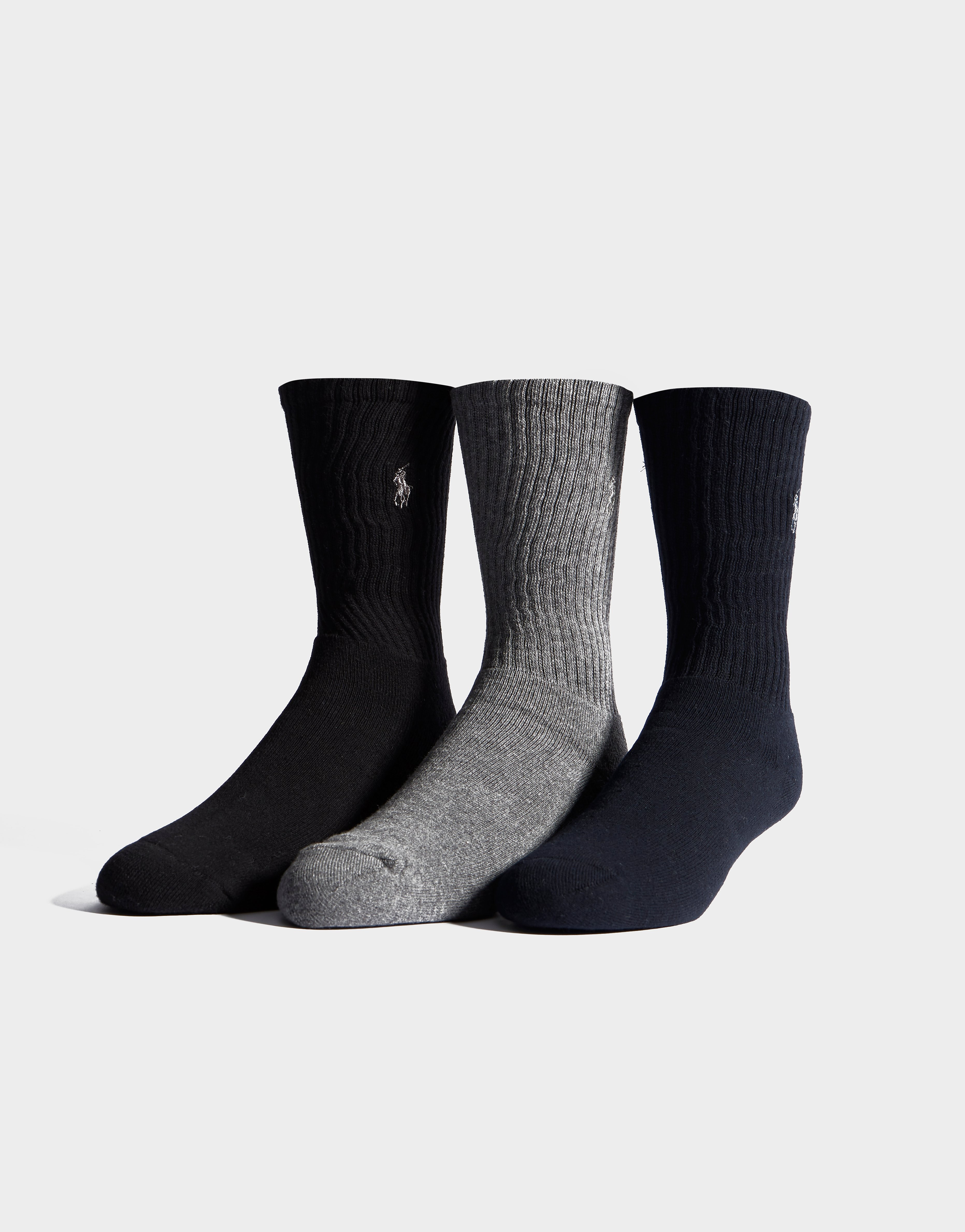Polo Ralph Lauren 3-Pack Socks - Multi Coloured - Mens, Multi Coloured
