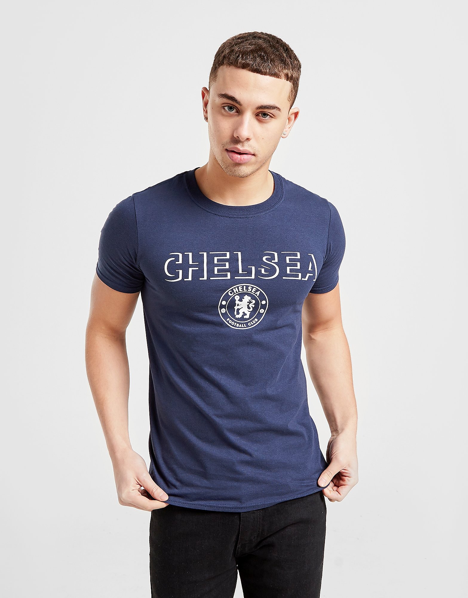 

Official Team Chelsea FC Badge T-Shirt - Navy - Mens, Navy