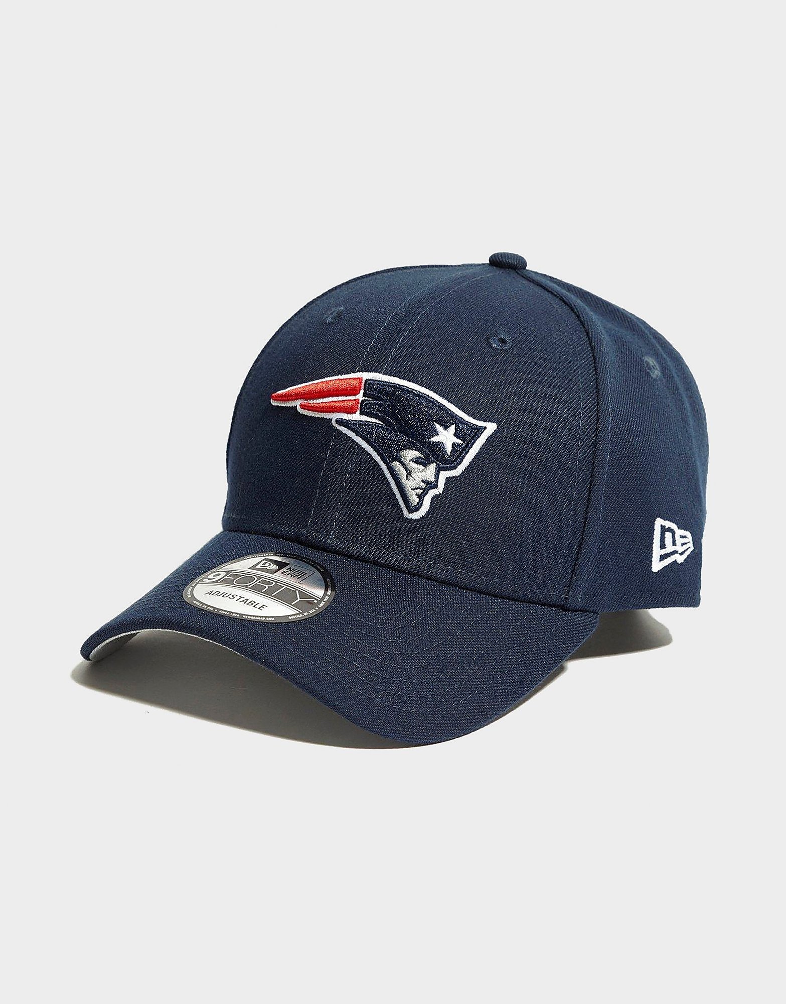New Era 9FORTY NFL New England Patriots Strapback Cap - Navy - Mens, Navy