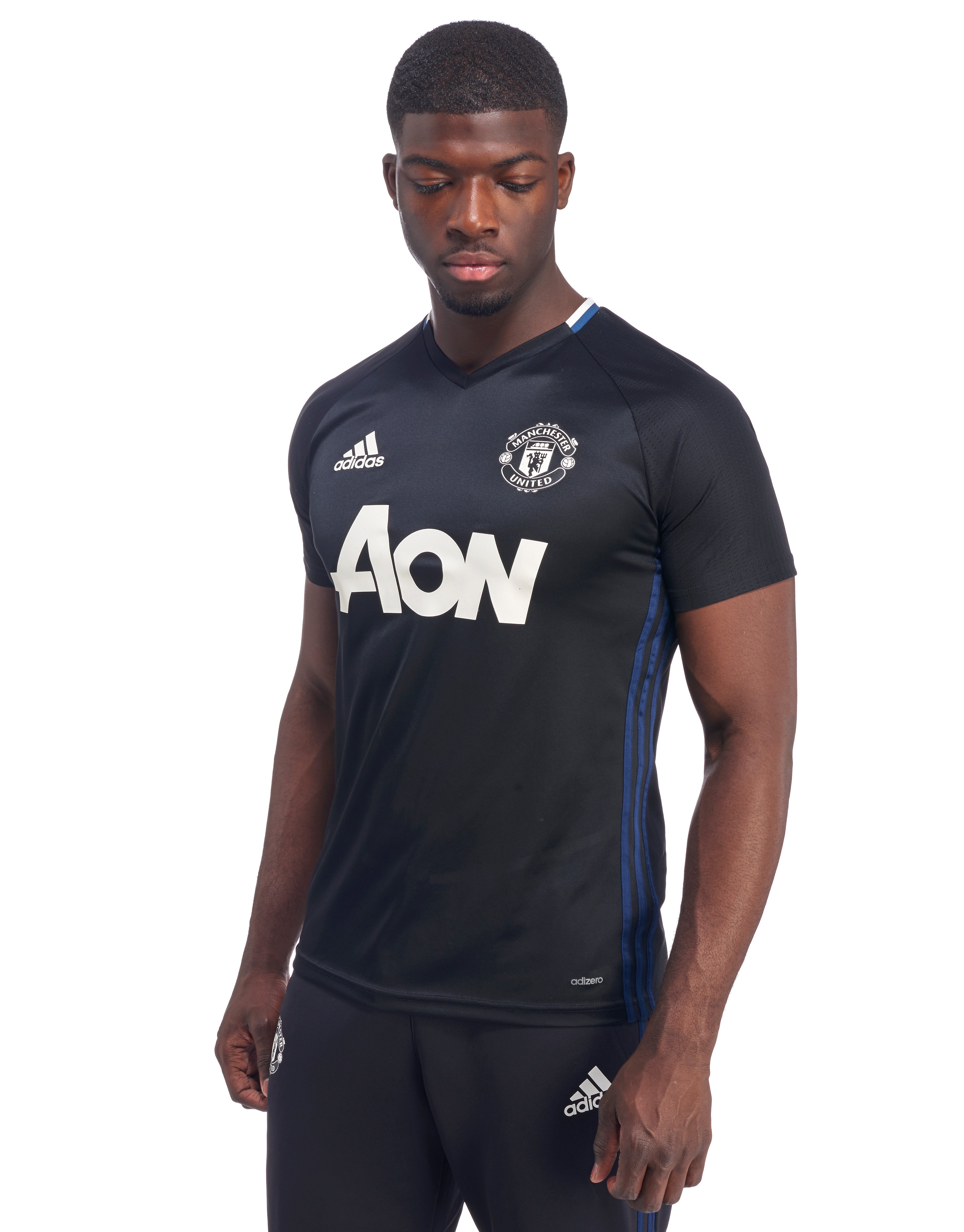 Adidas Manchester United Fc 2016 17 Training Jersey Black Mens Sports King Store