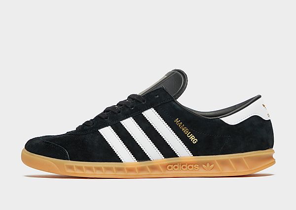 adidas Originals Chaussure Hamburg - Core Black / Cloud White / Gum, Core Black / Cloud White / Gum