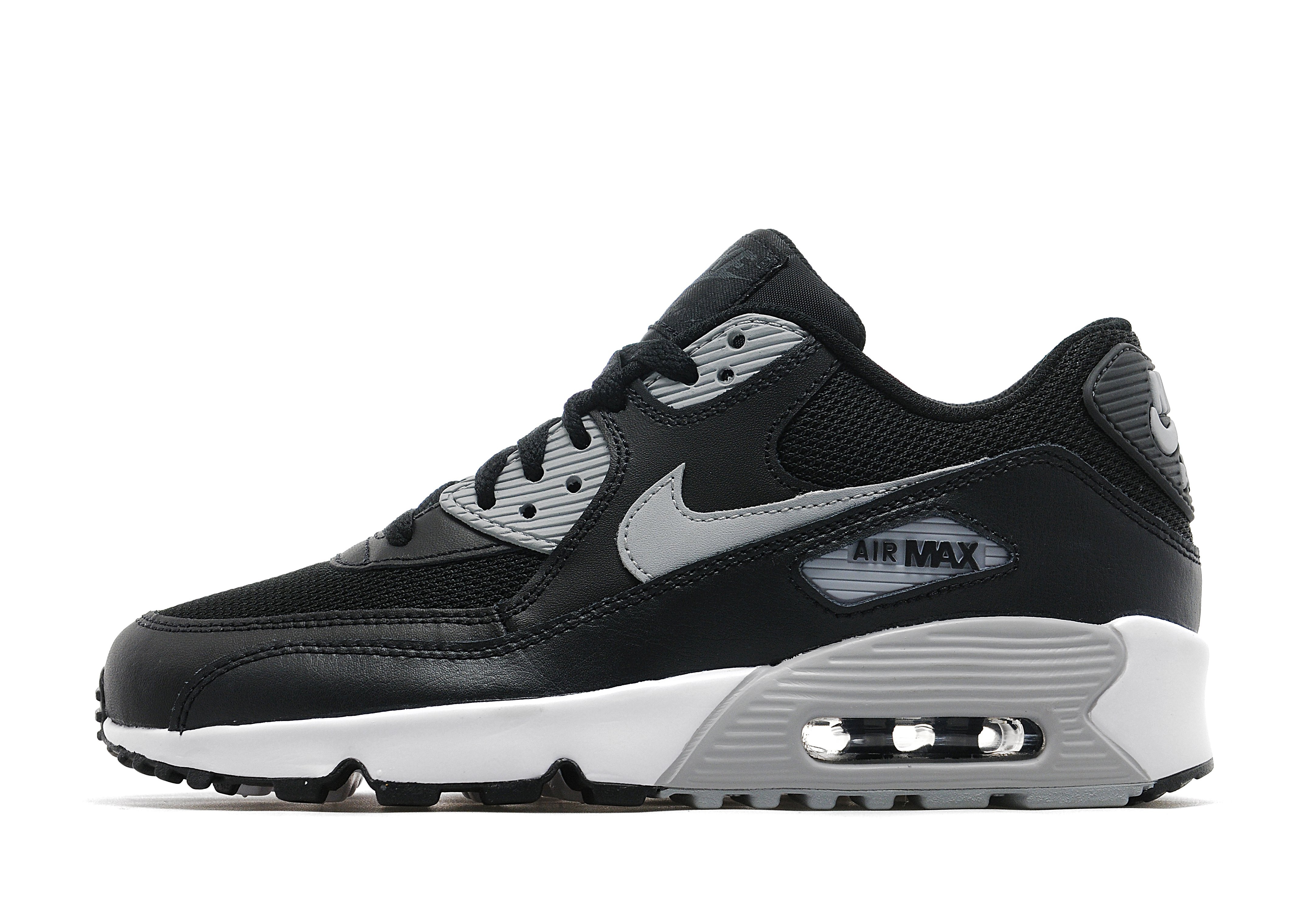 Nike Air Max 90 Junior Black/ Wolf Grey Kids Sports King Store