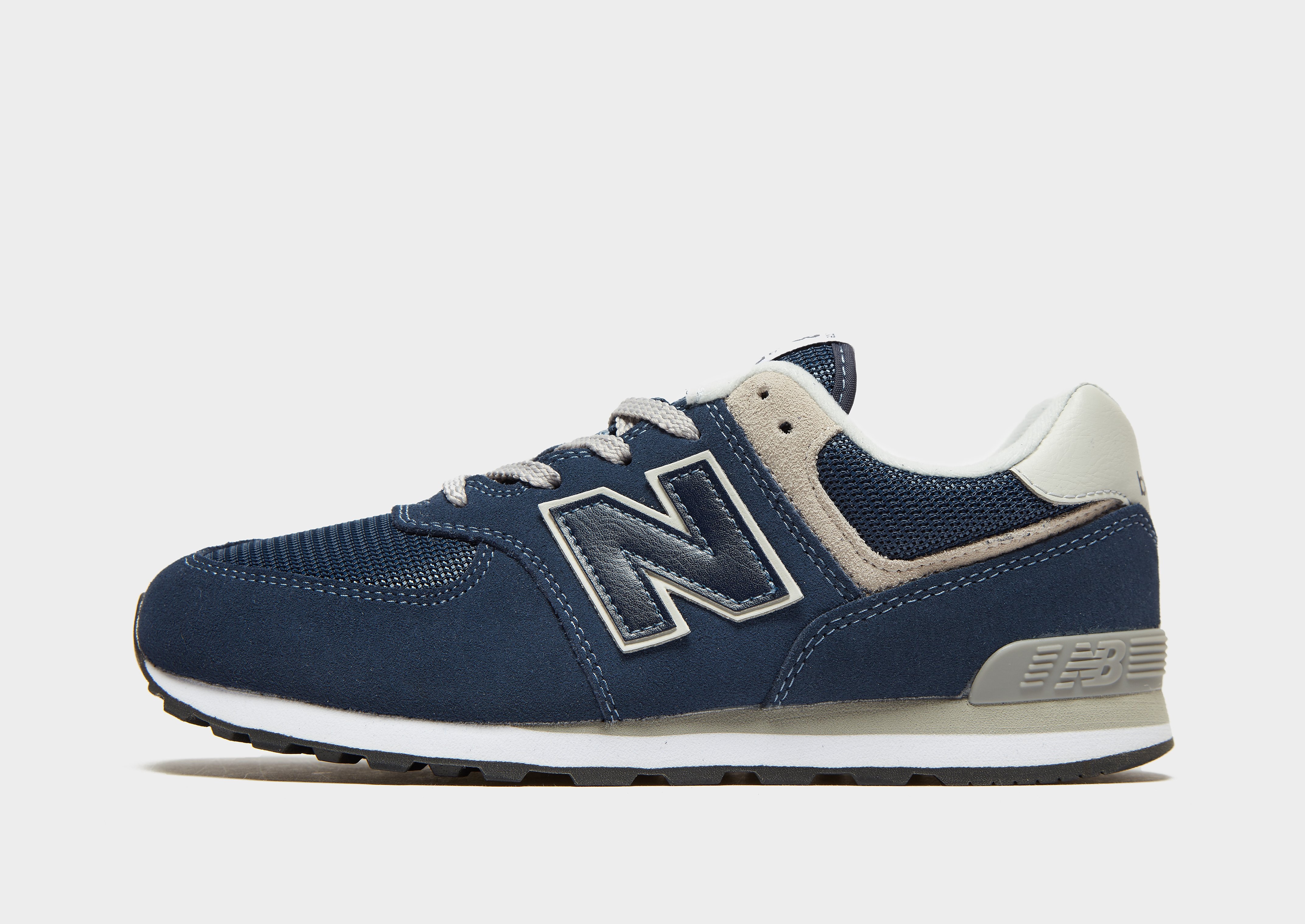 

New Balance 574 Junior - Navy/White - Kids, Navy/White