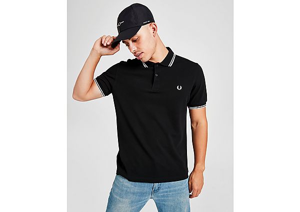 Fred Perry Twin Tip Short Sleeve Polo Shirt