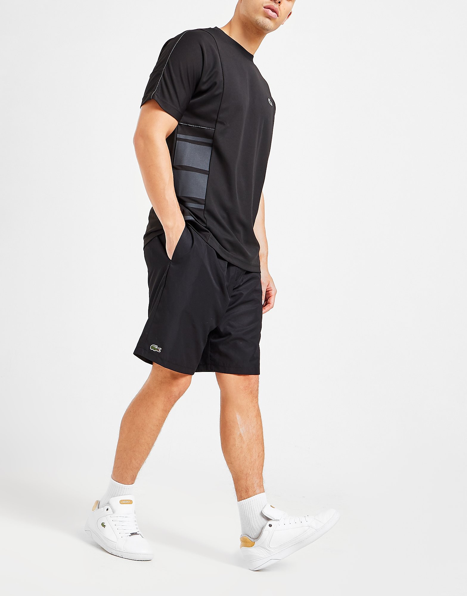 

Lacoste Quartier Shorts - Black - Mens, Black