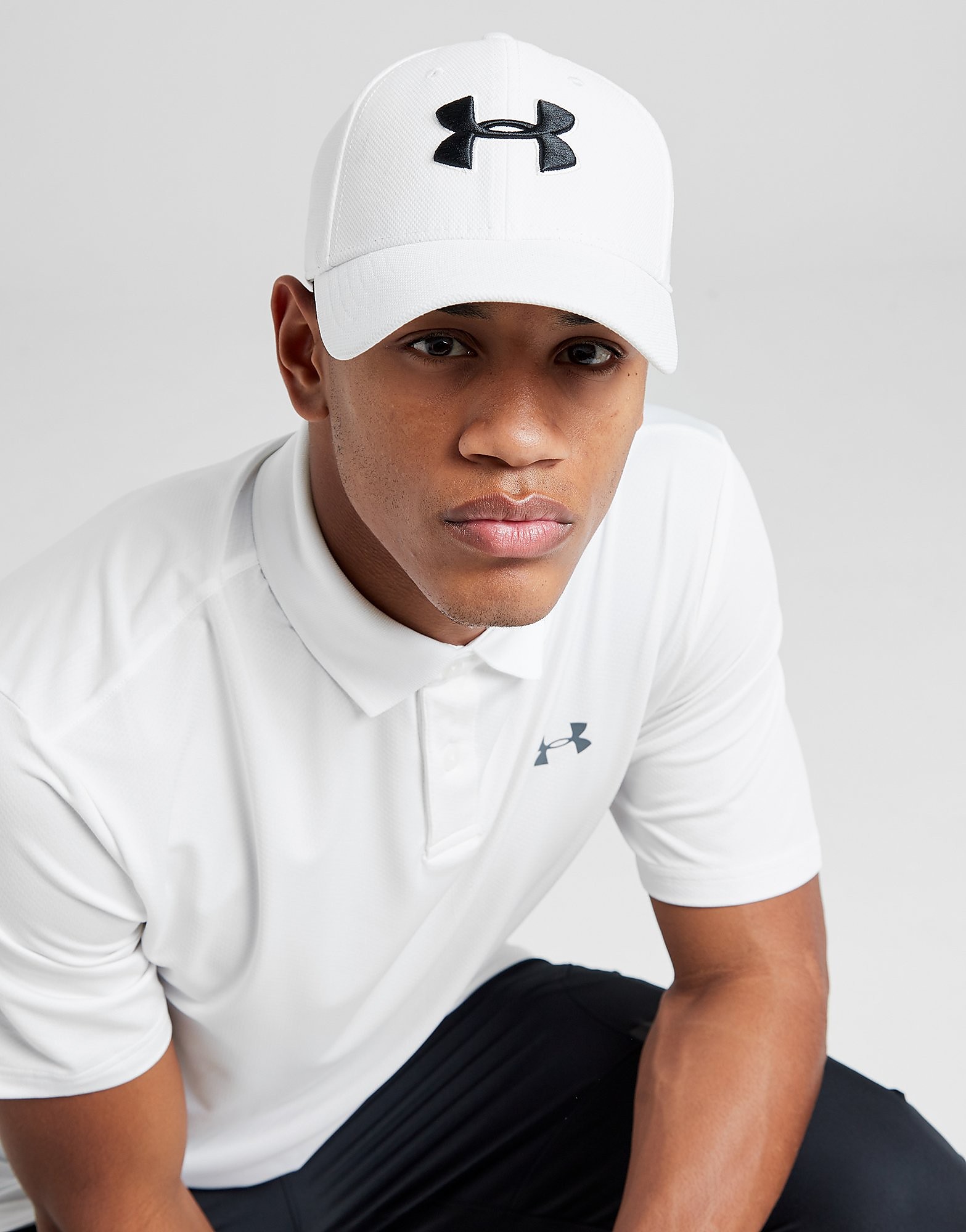 

Under Armour Blitzing Cap - White/Black, White/Black