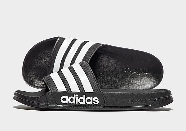 adidas Claquettes Cloudfoam Adilette Homme - Core Black / Cloud White / Core Black, Core Black / Clo