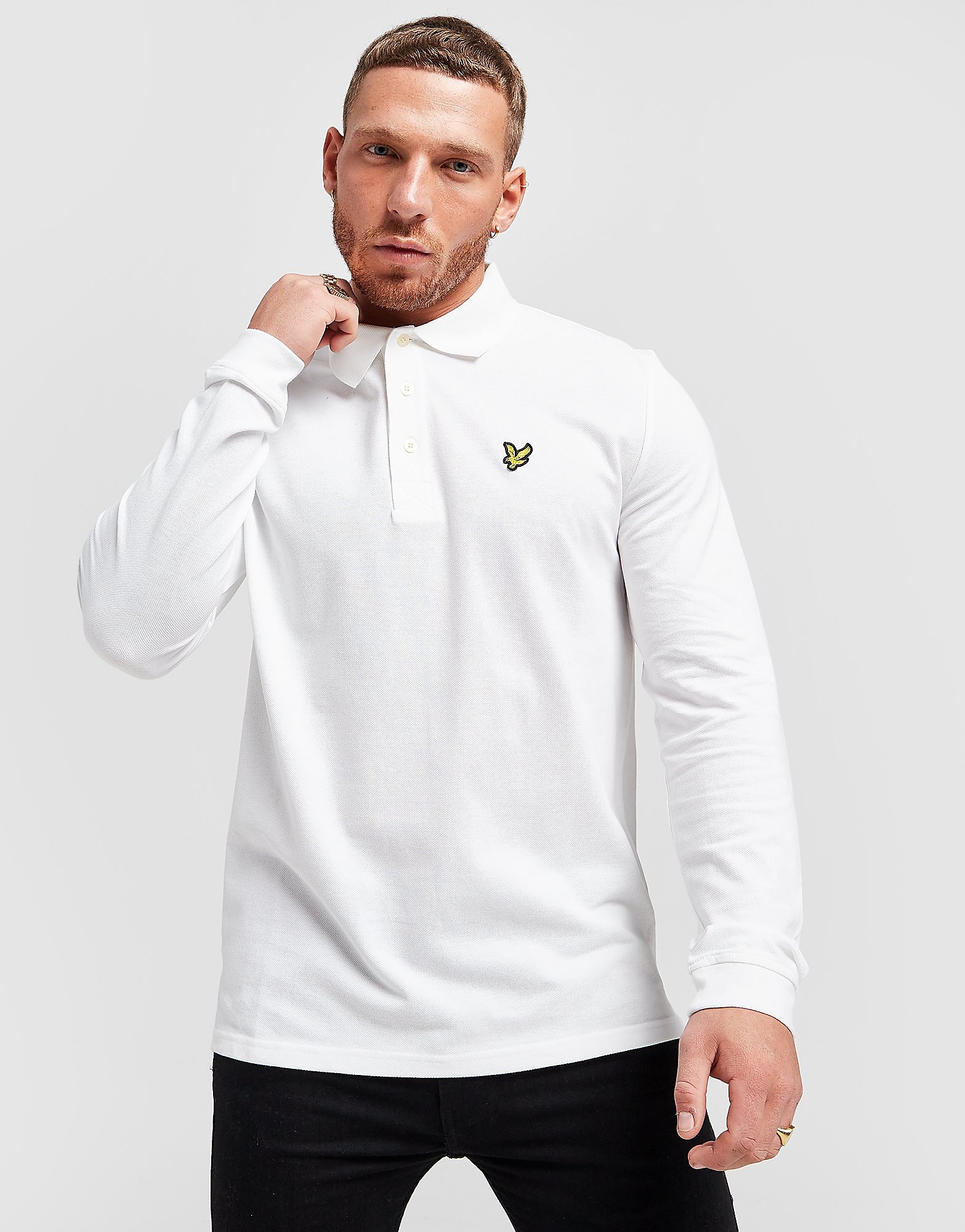 

Lyle & Scott Core Polo Shirt - White - Mens, White